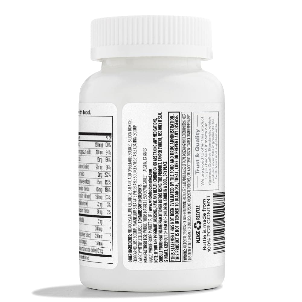 365 by Whole Foods Market , Adult Once Daily Multi, 90 CT – Bild 3