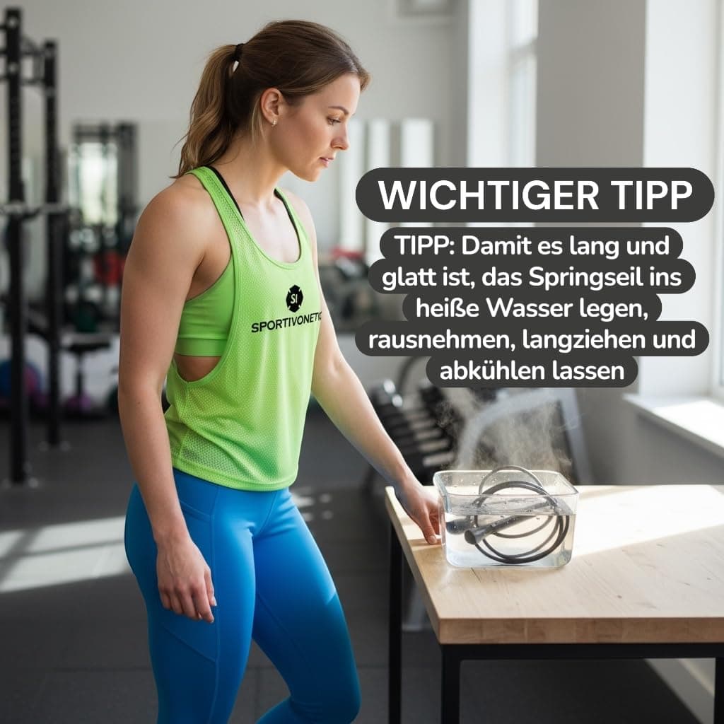SPORTIVONETIC® Springseil für Erwachsene & Kinder – Bild 5