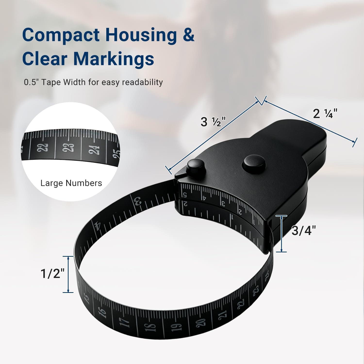 LiteTour Tape Measure for Body Measurements – Bild 6