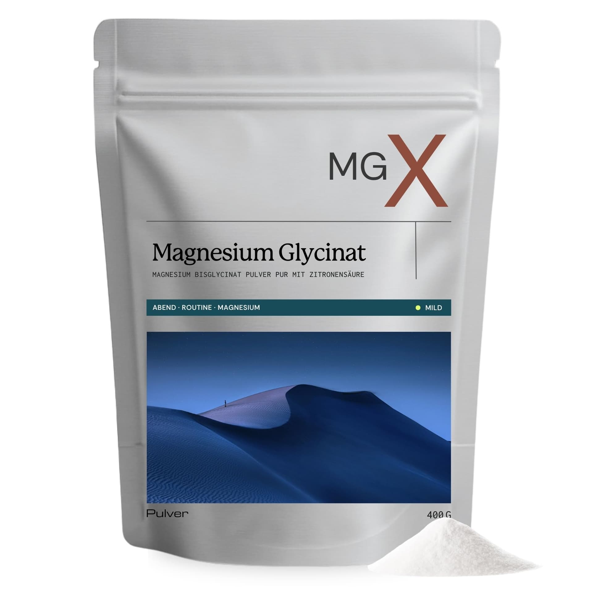 MGX ® Magnesium Bisglycinaat Poeder NEUTRAAL [400g