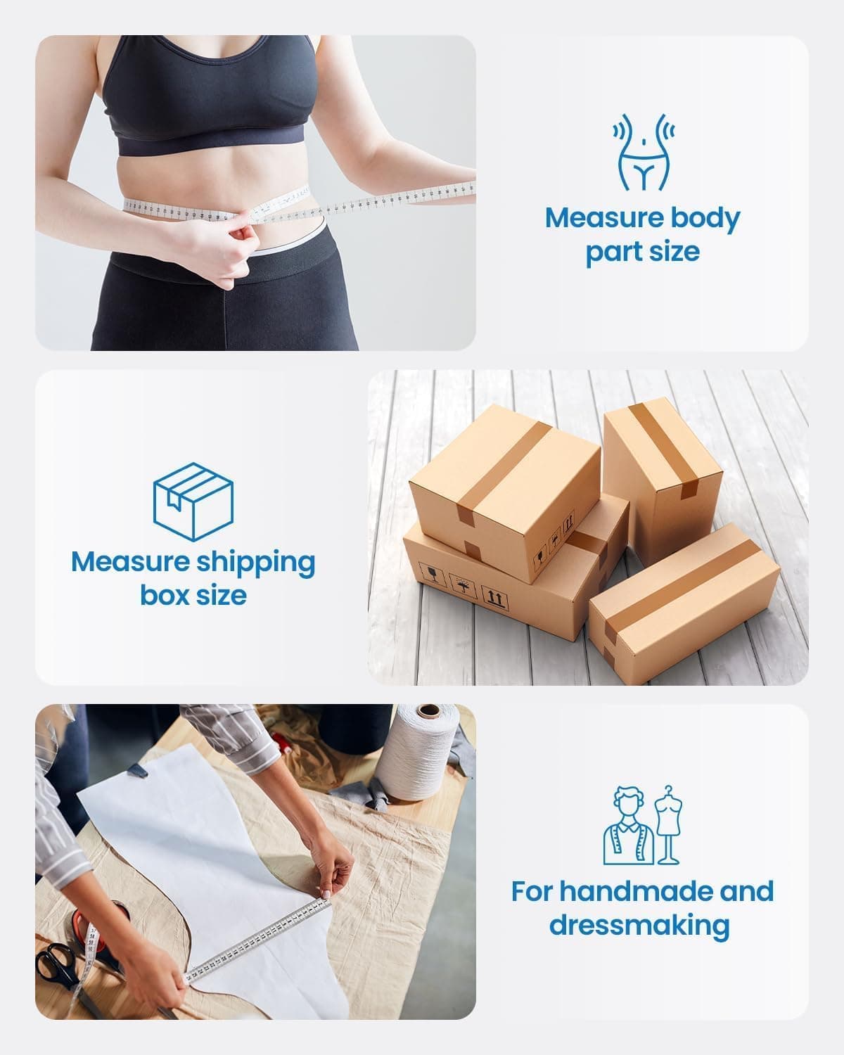 LUODIRGB Fitdays Smart Body Tape Measure – Bild 8