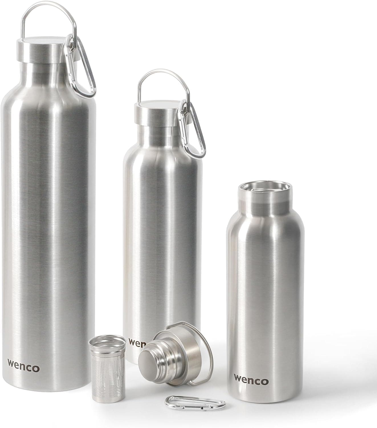 wenco Trinkflasche Edelstahl 0,75l – Bild 7