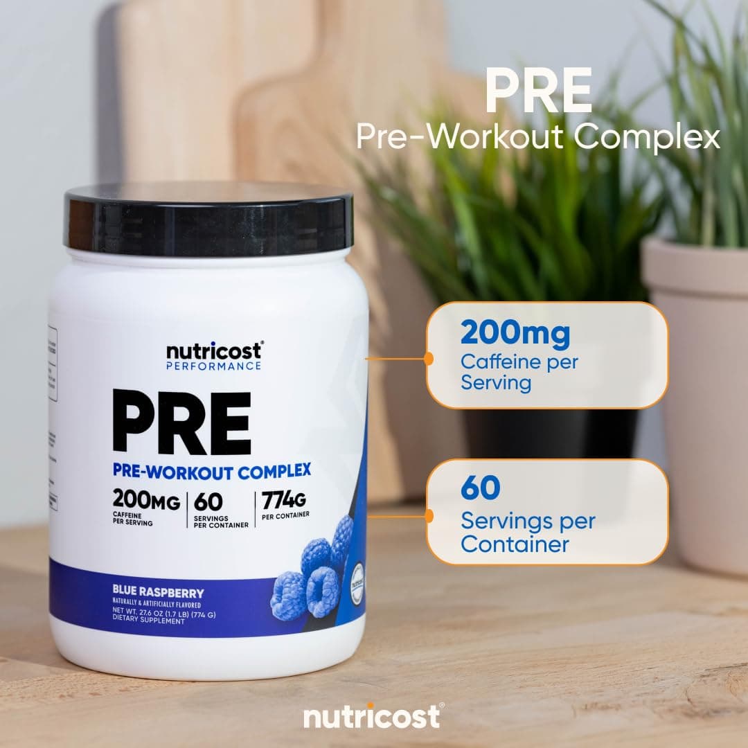 Nutricost Pre-Workout Complex Powder (60 Servings – Bild 6