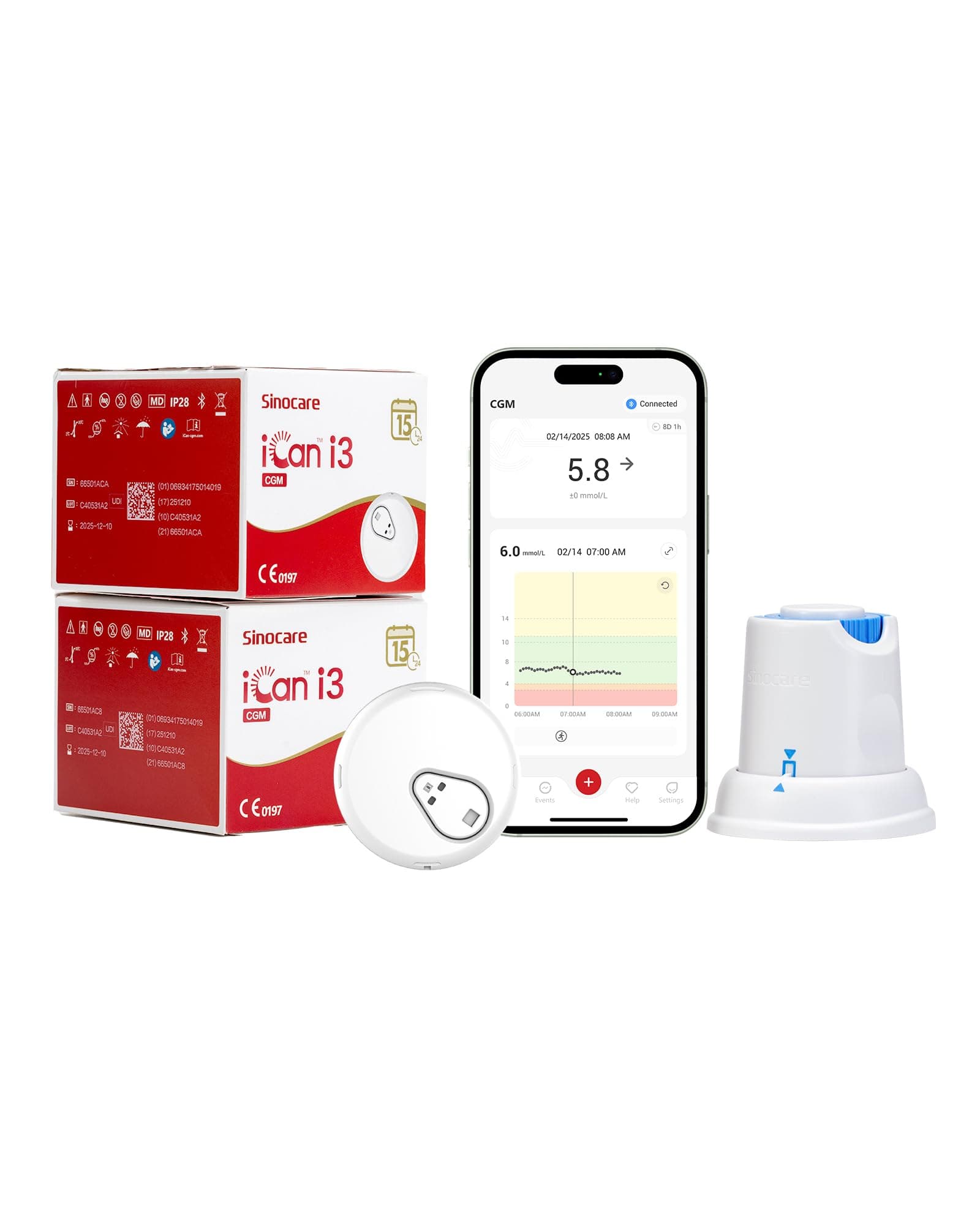 sinocare sinocare iCan i3 Continuous Glucose Monitor