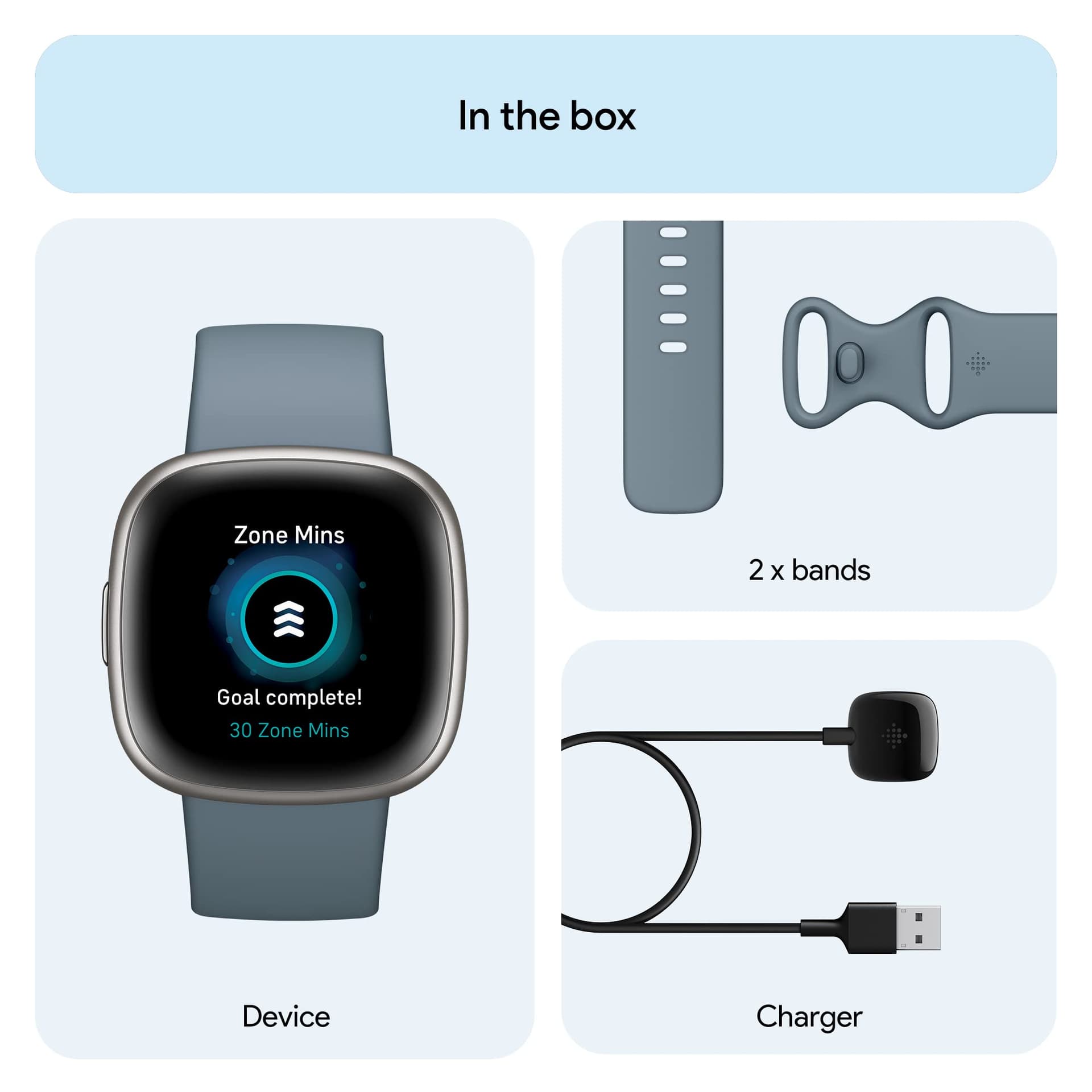 Fitbit Google Fitbit Versa 4 Fitness Smartwatch with Daily – Bild 8