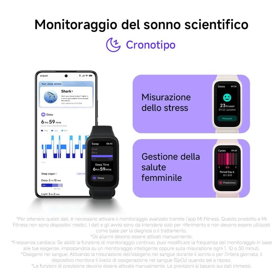 Xiaomi Smart Band 9 Active Schwarz – Bild 4