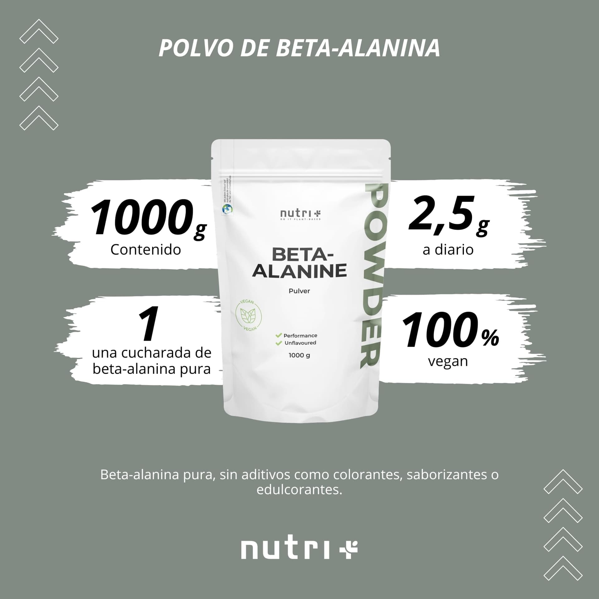 Nutri + Beta Alanin 1 kg – Bild 2