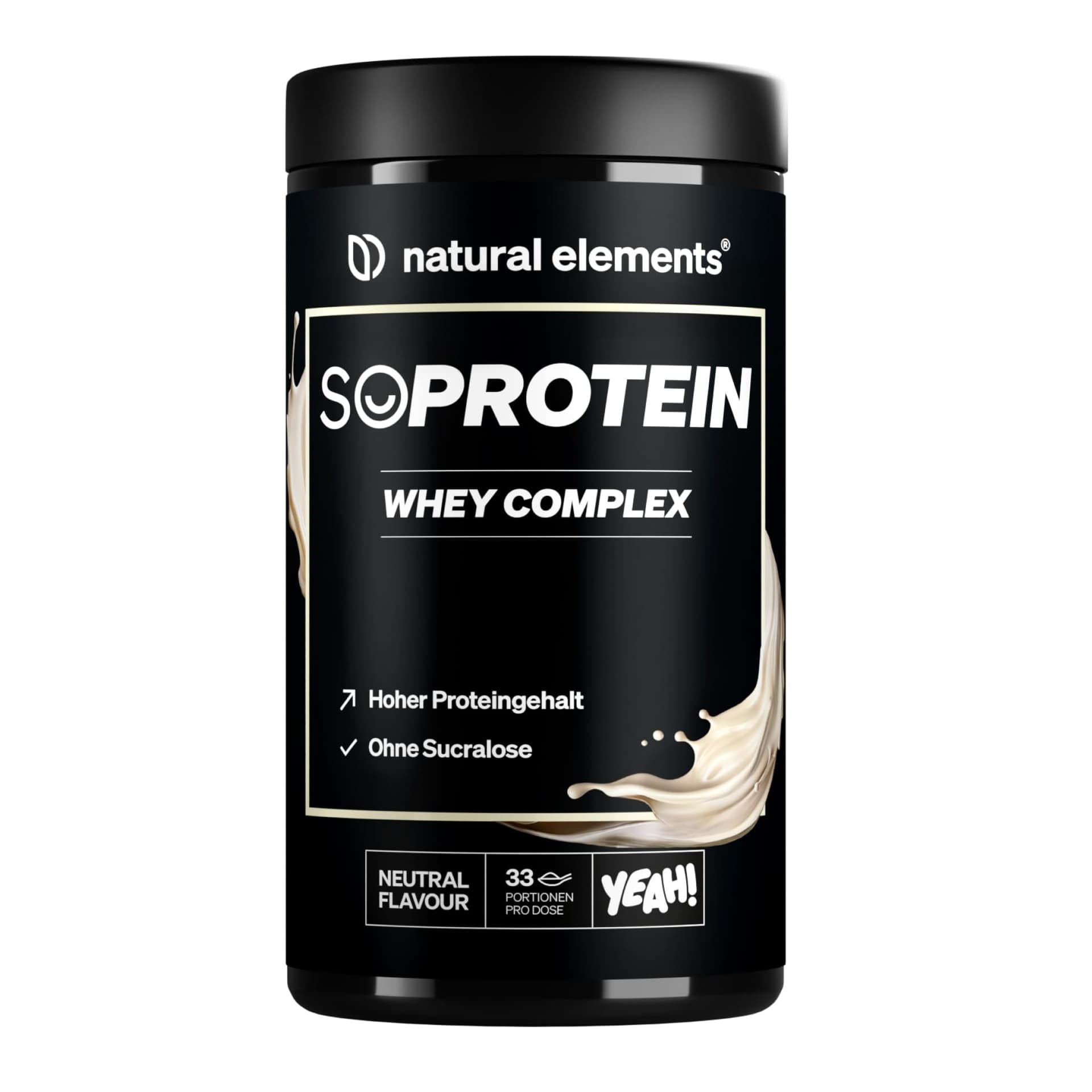 Natural Elements Whey Protein Pulver