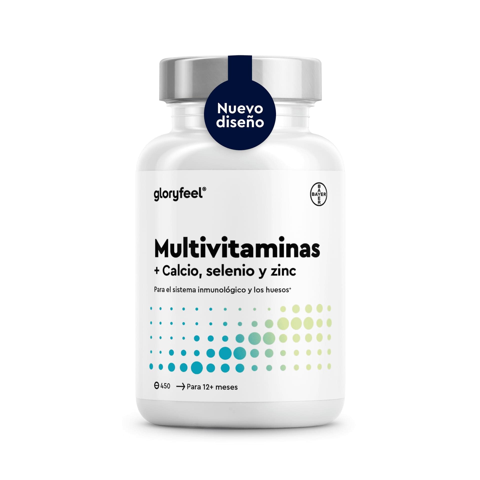Gloryfeel Multivitamin Hochdosiert - 450 Tabletten