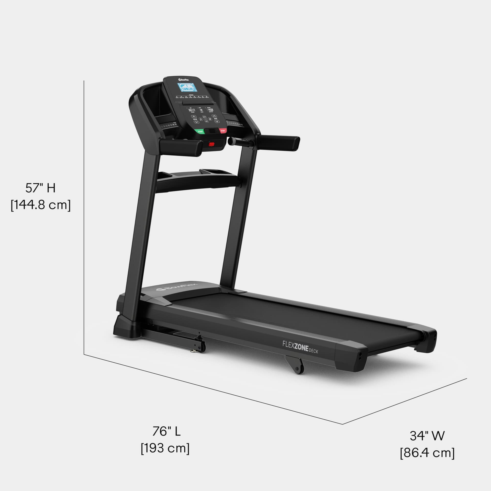 Bowflex 8.5J Laufband elektrisch klappbar 20 km/h 12% – Bild 2