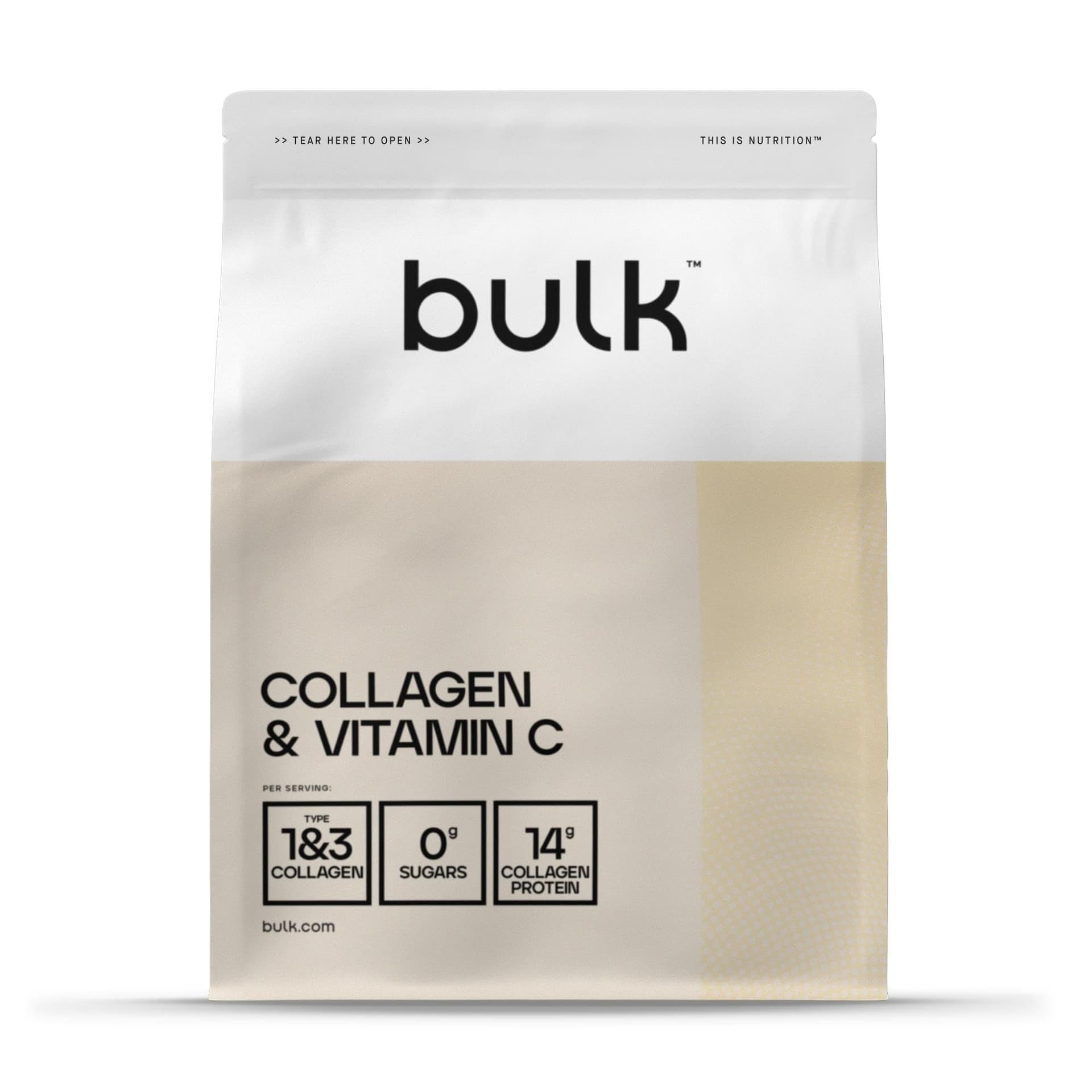 Bulk Collagen Powder with Peptides and Vitamin C