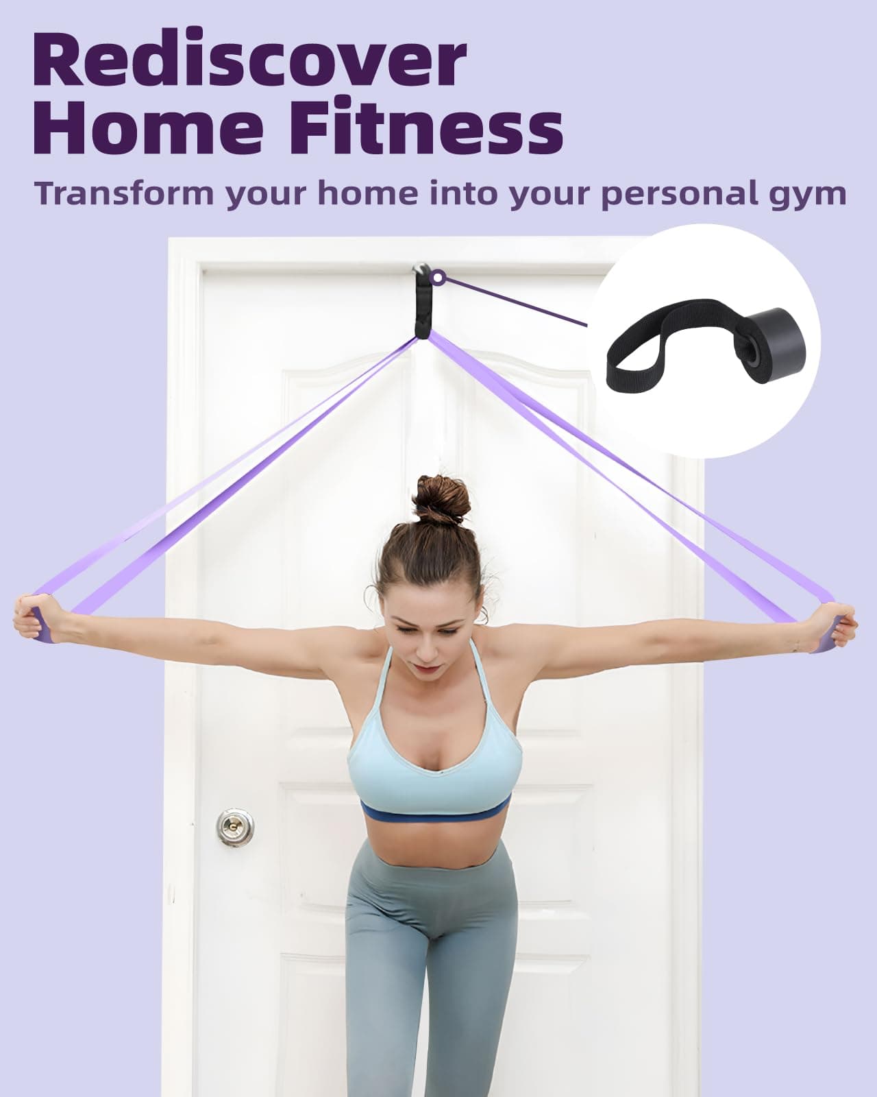 Fitense Resistance Bands Set for Women – Bild 6
