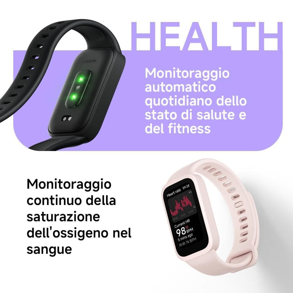 Xiaomi Smart Band 9 Active Schwarz – Bild 3