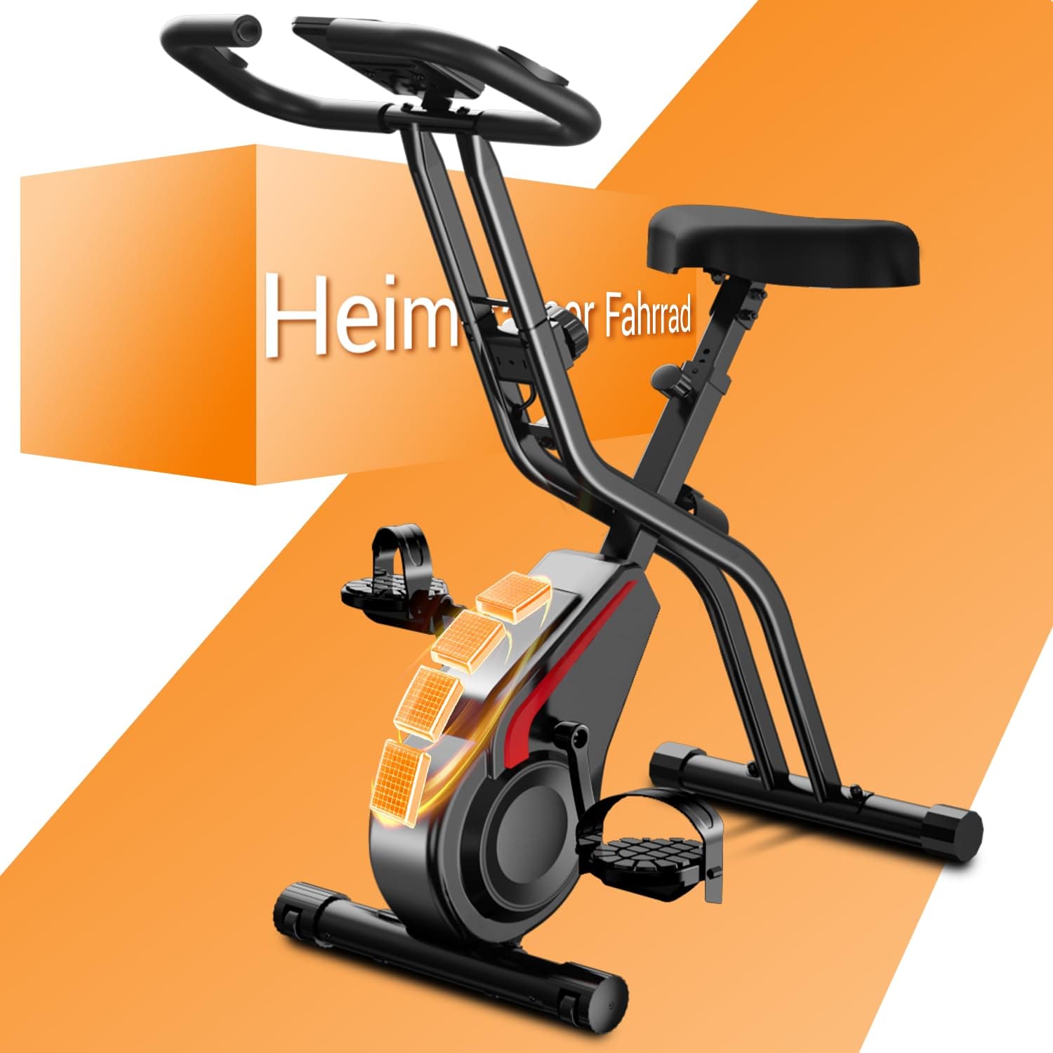 UMAY UMAY Ergometer Hometrainer Fahrrad