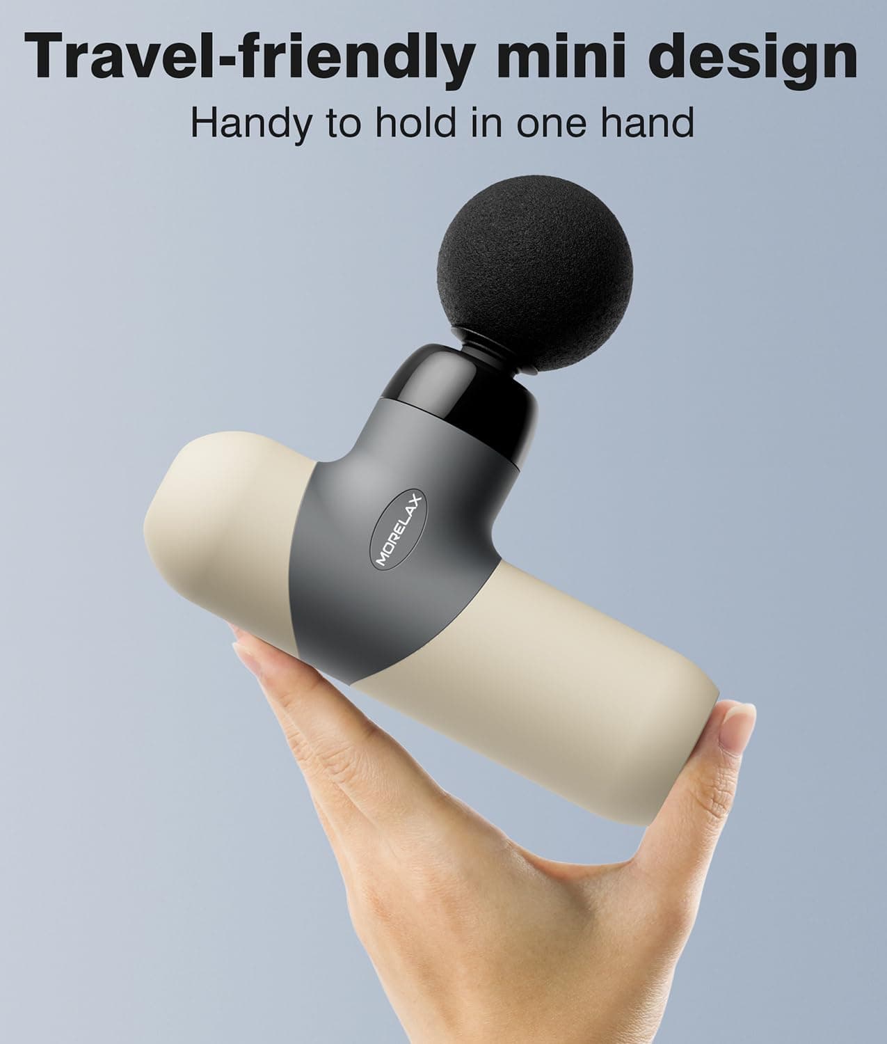 Morelax Mini Massagepistole Massagegerät Massage gun – Bild 5