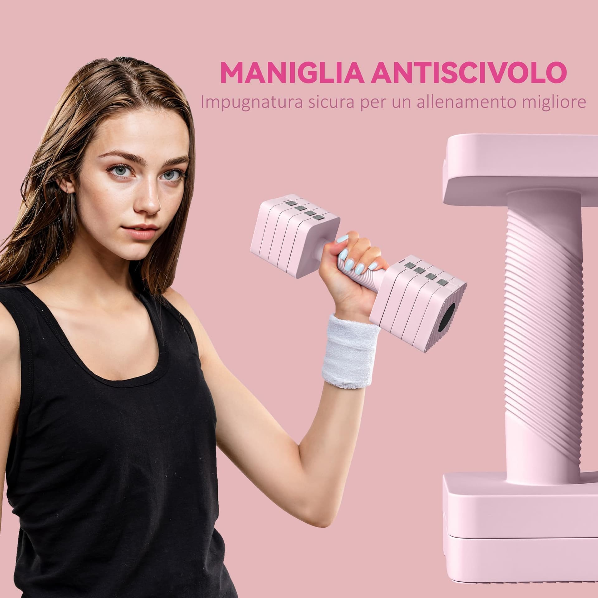 SPORTNOW Set di Manubri da 2x5 kg – Bild 6