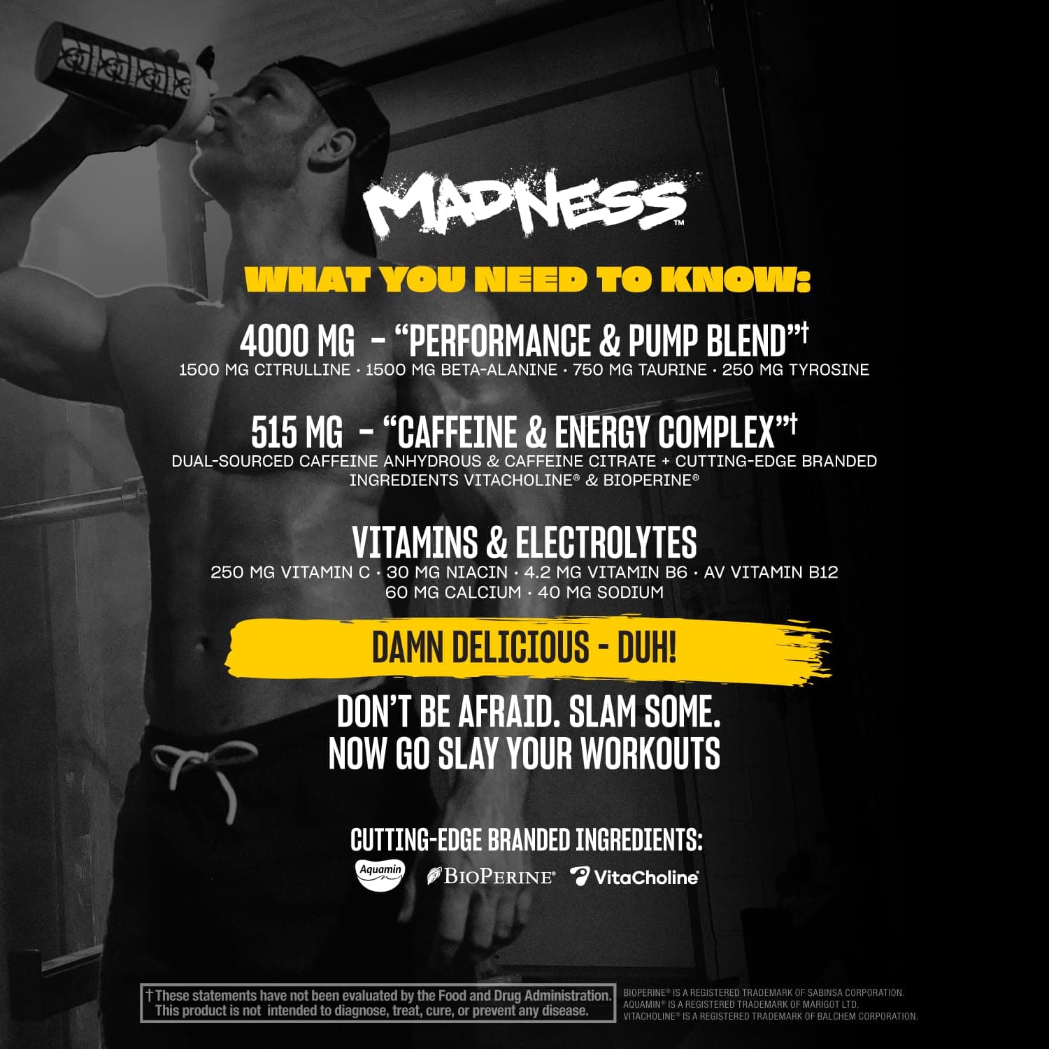 Mutant MADNESS | Ultra-Concentrated Pre-Workout Supplement | 360mg – Bild 3