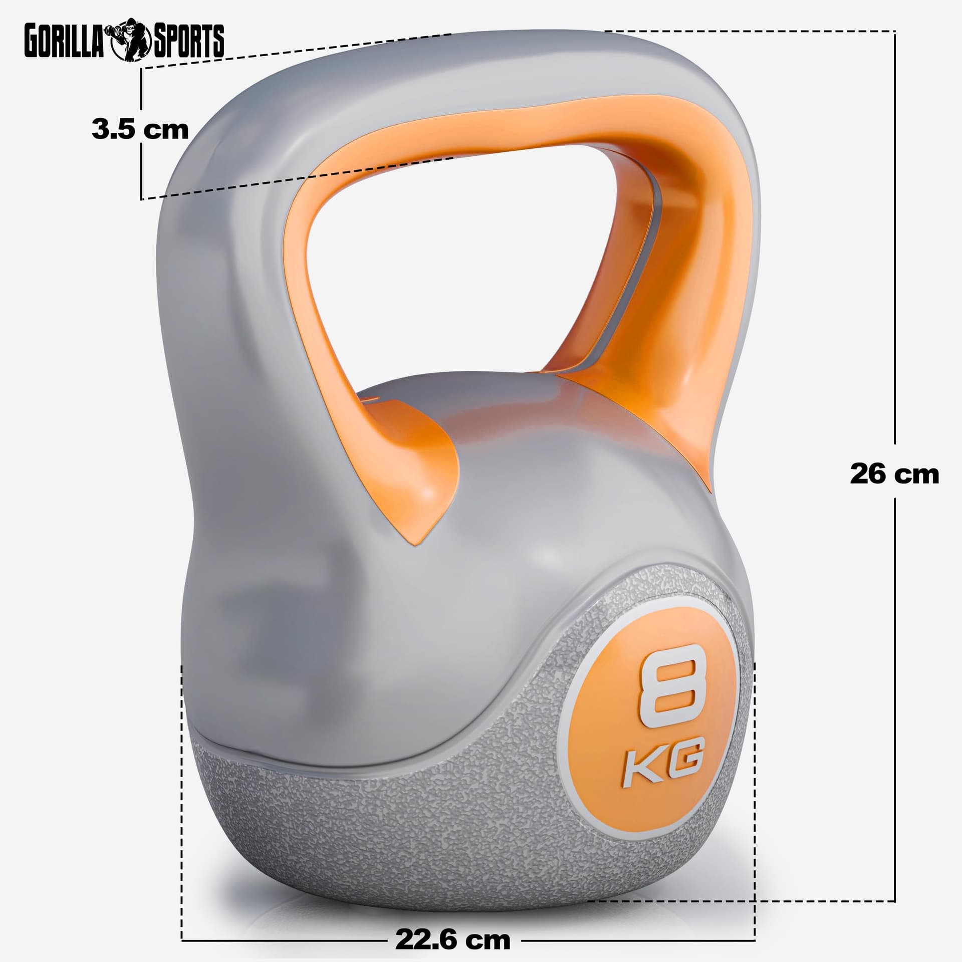 GORILLA SPORTS ® Kettlebell - 2kg – Bild 7
