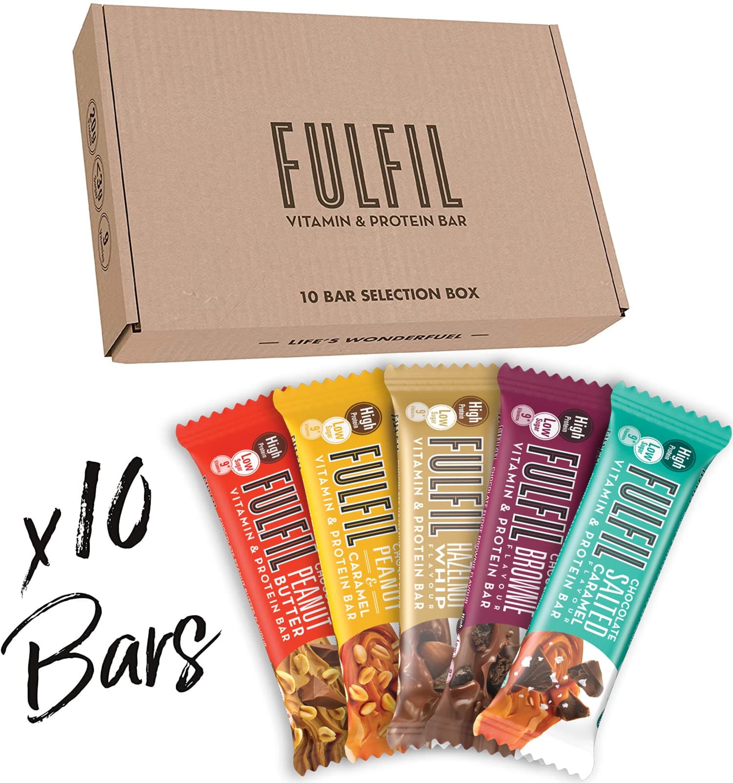 Fulfil Vitamin and Protein Bars (10 x 55 g – Bild 2