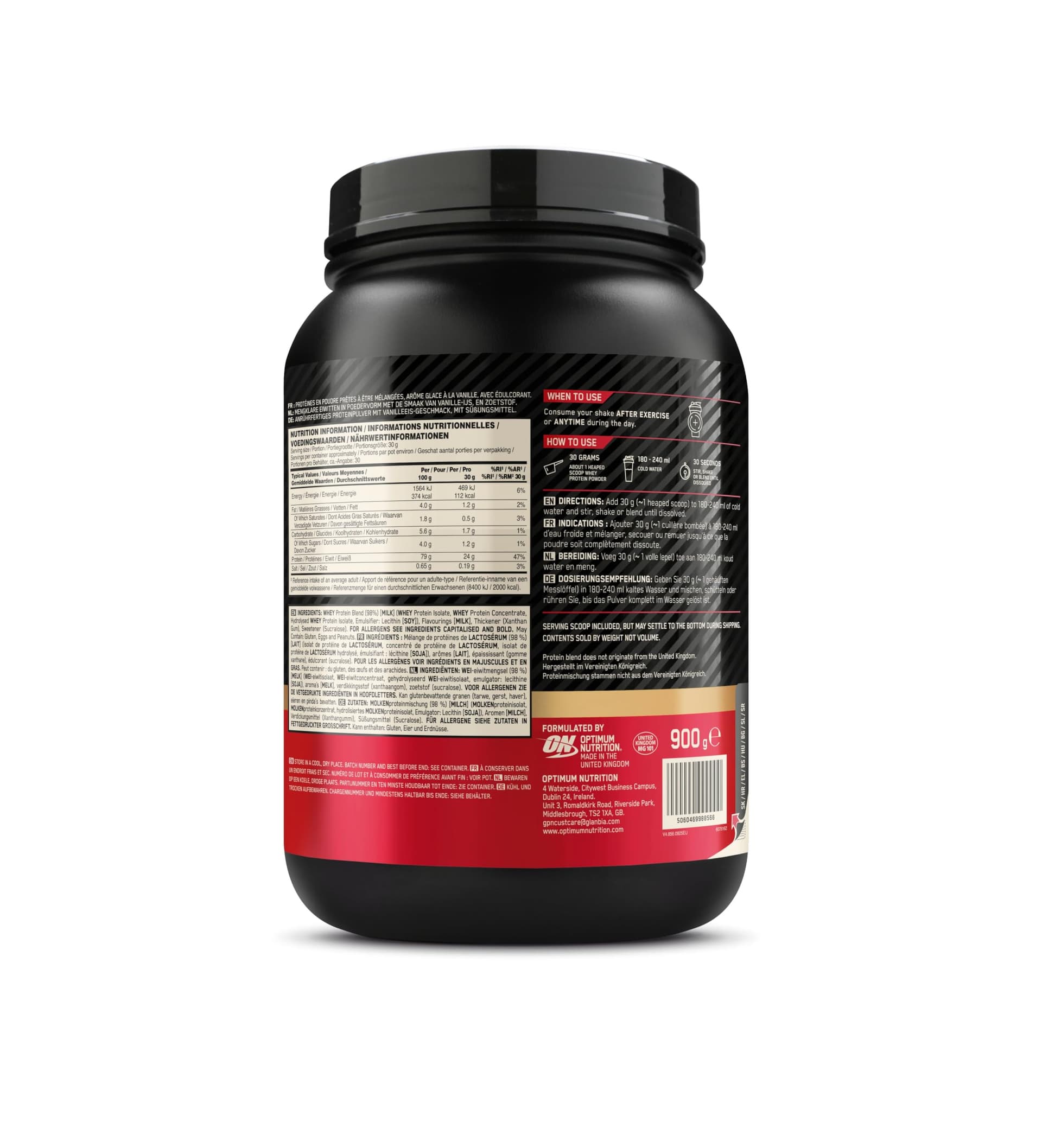 Optimum Nutrition Gold Standard 100% Whey Protein Powder – Bild 8
