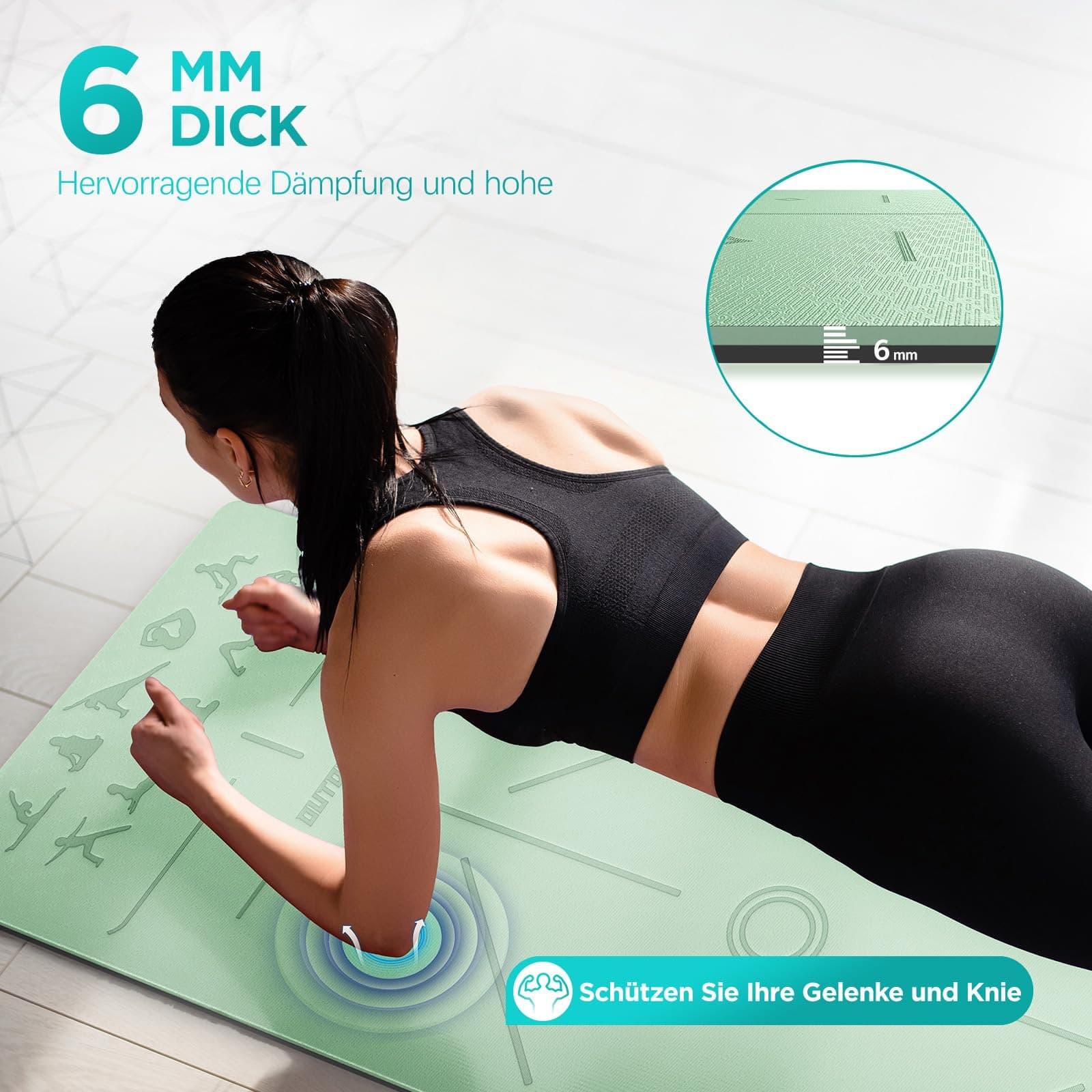OUTDOUSE Yoga Matte – Bild 6