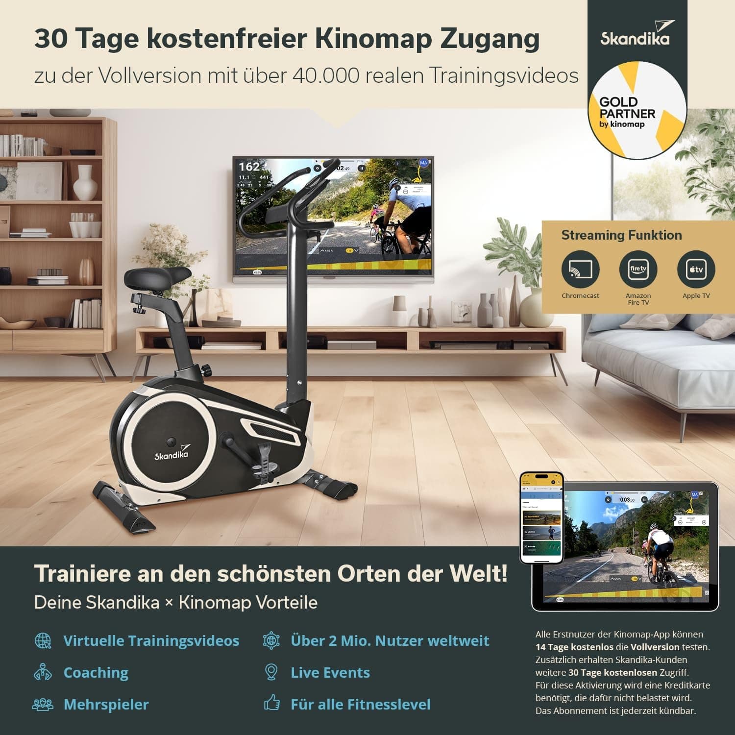 Skandika Ergometer Morpheus – Bild 4
