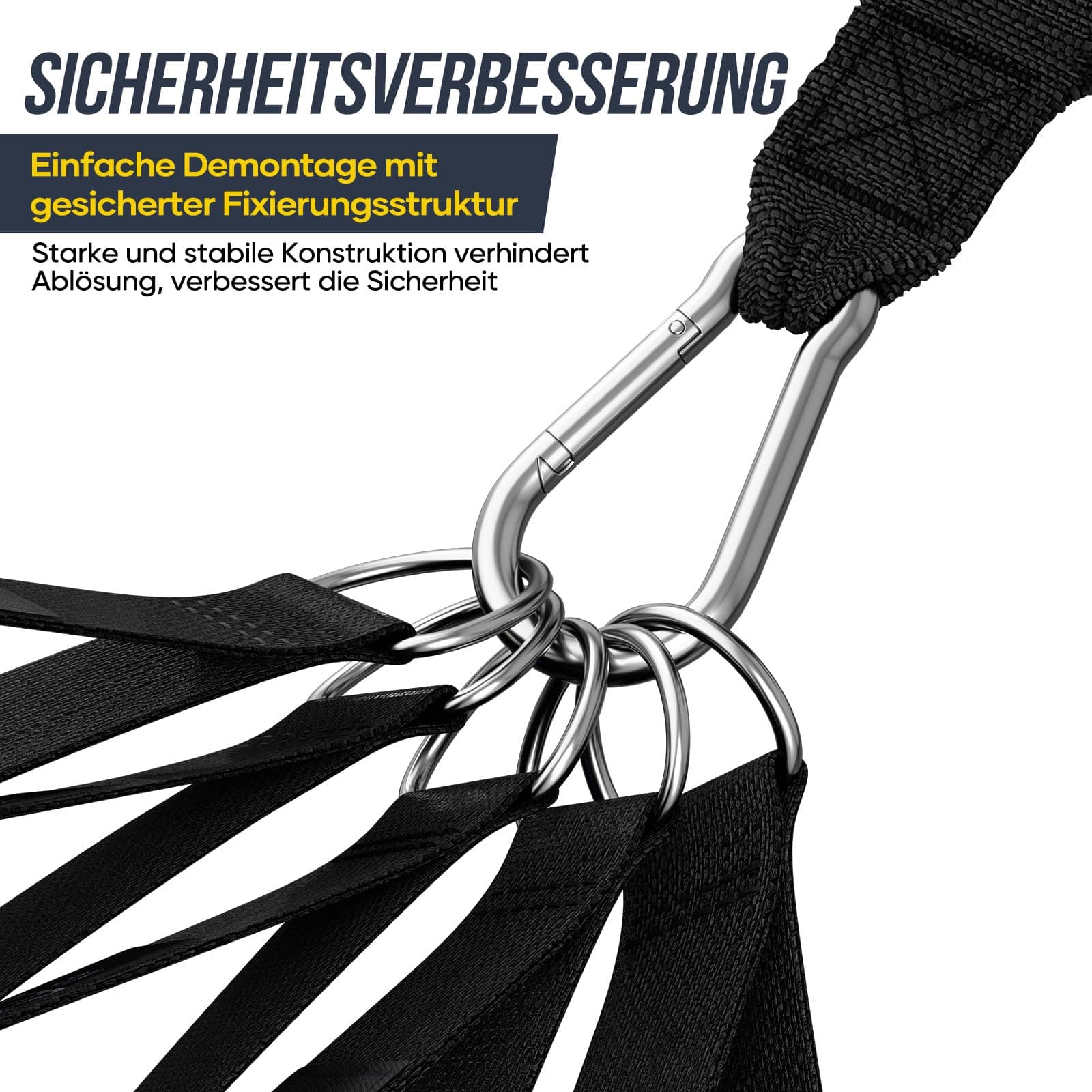 Fokky Fitnessbänder Resistance Bands Set – Bild 4