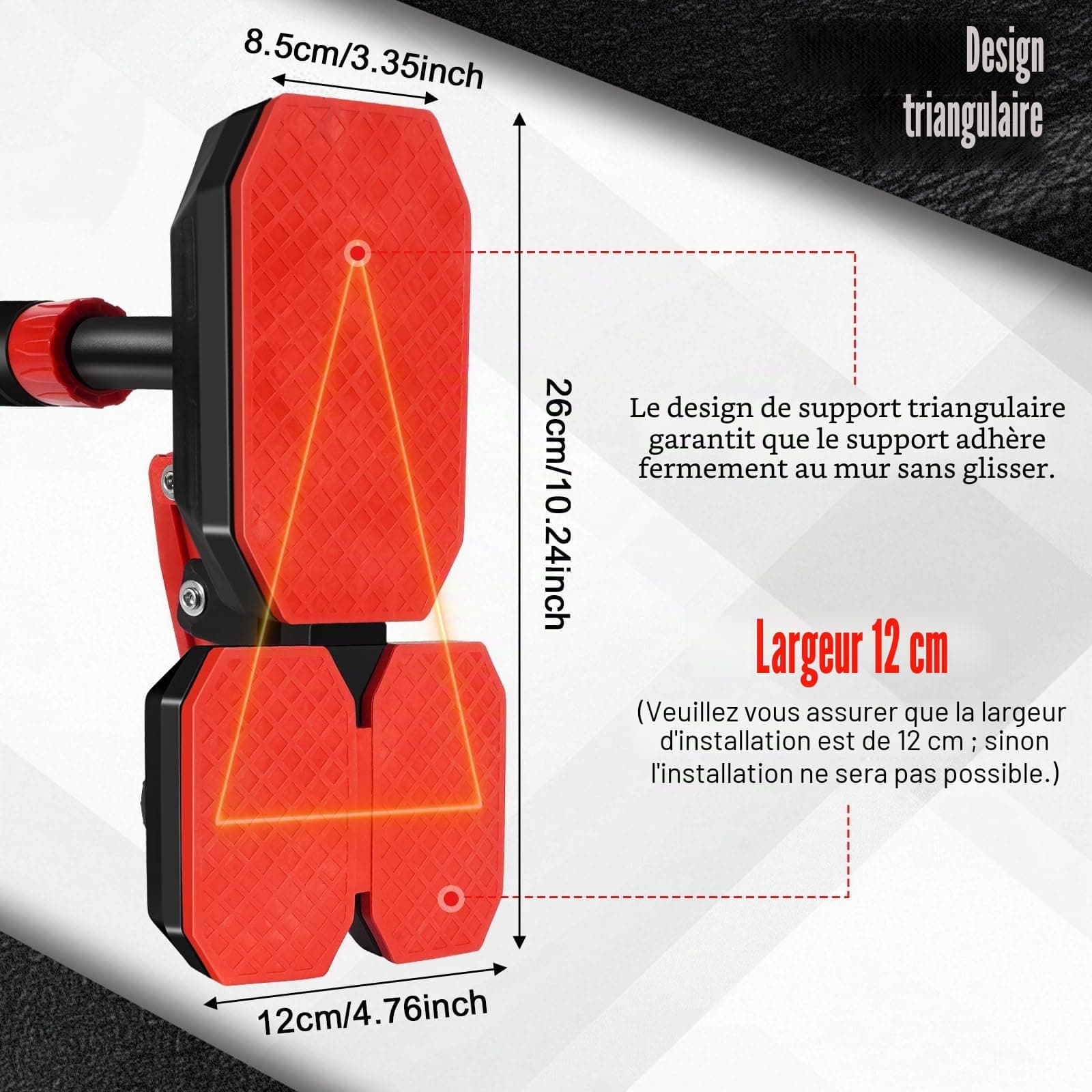 POSKOU Barre de traction pour la porte – Bild 2