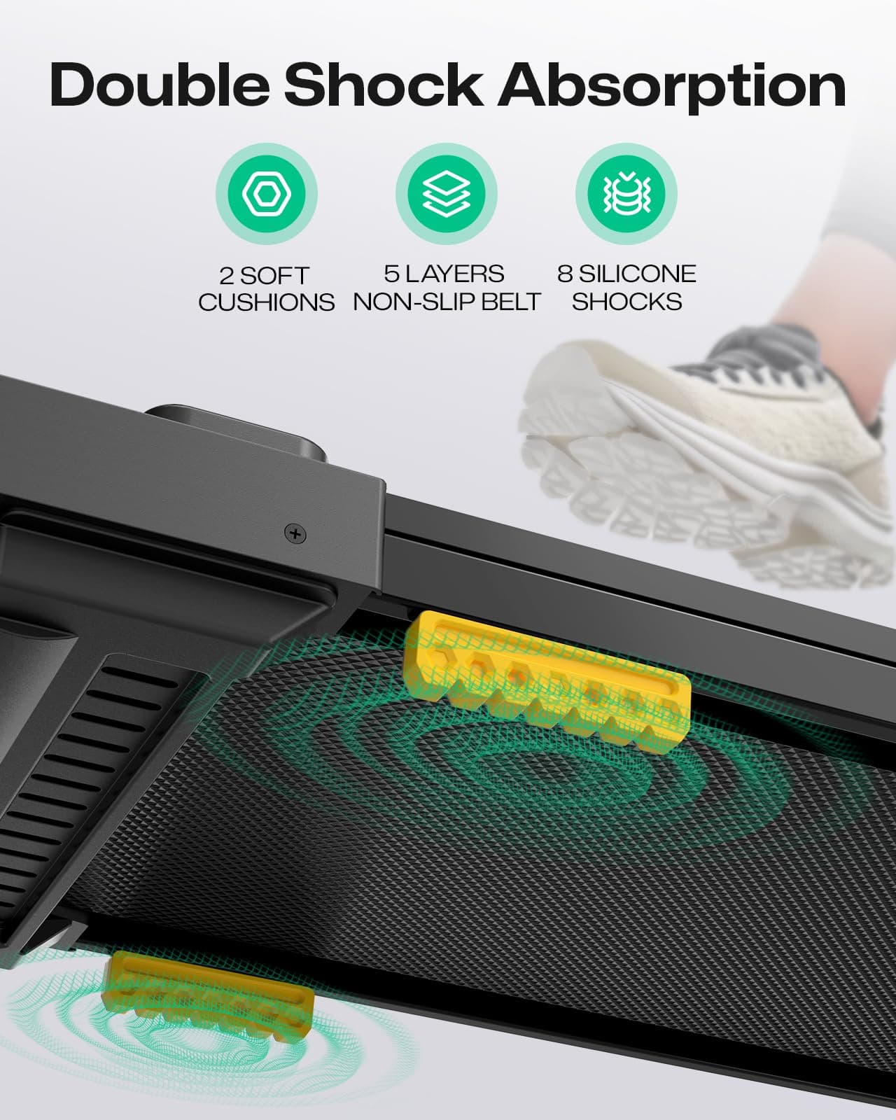 UREVO Smart Walking Pad Leise – Bild 6