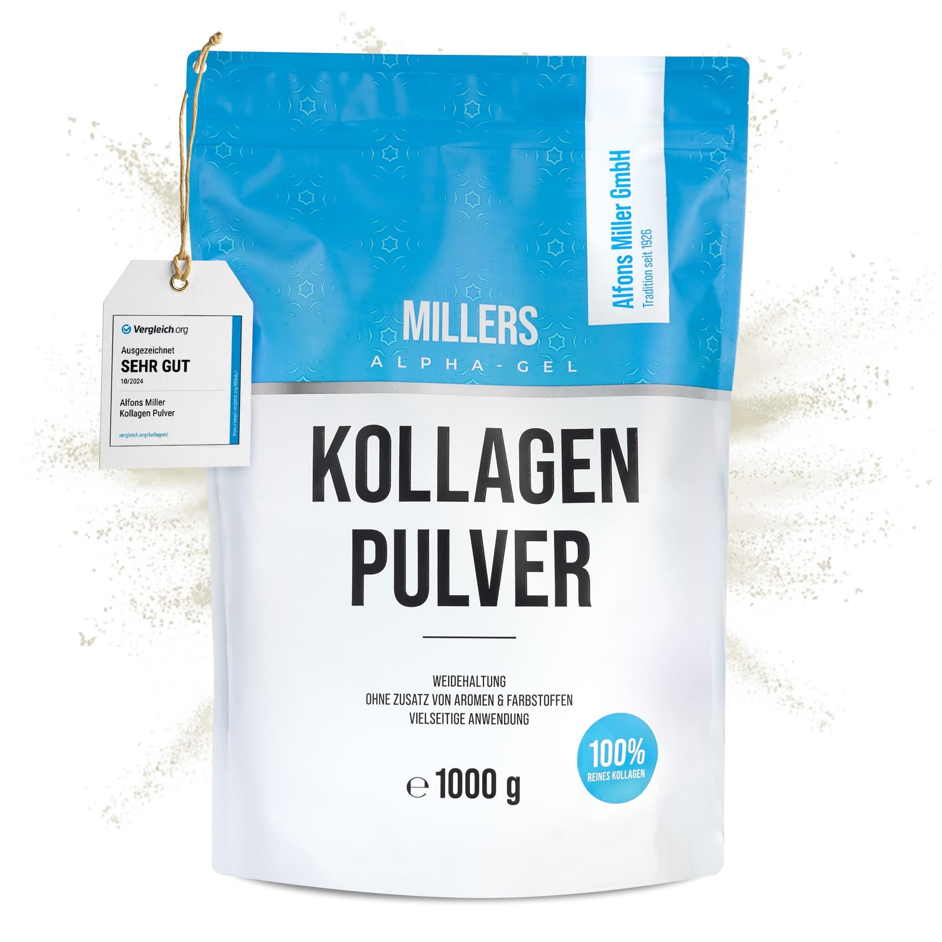Alfons Miller GmbH 100% reines Kollagen Pulver 1000 g