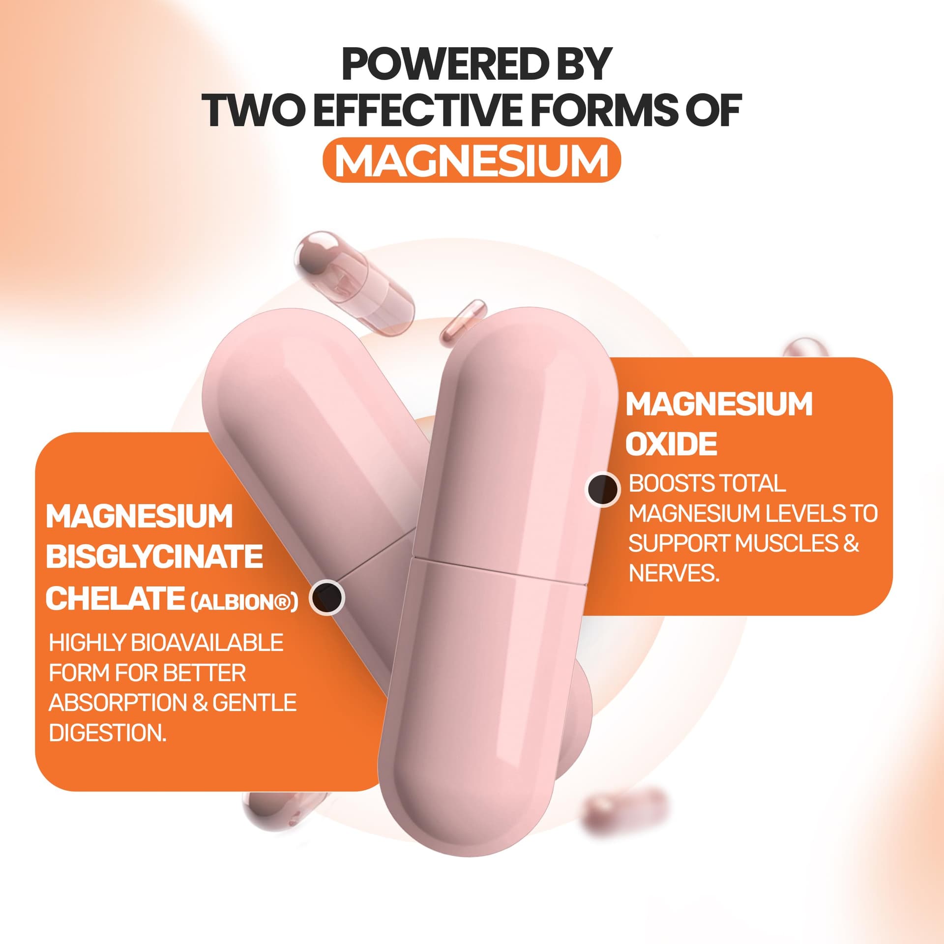 DR VITAMIN SOLUTIONS Magnesium Glycinate 400mg – Bild 2