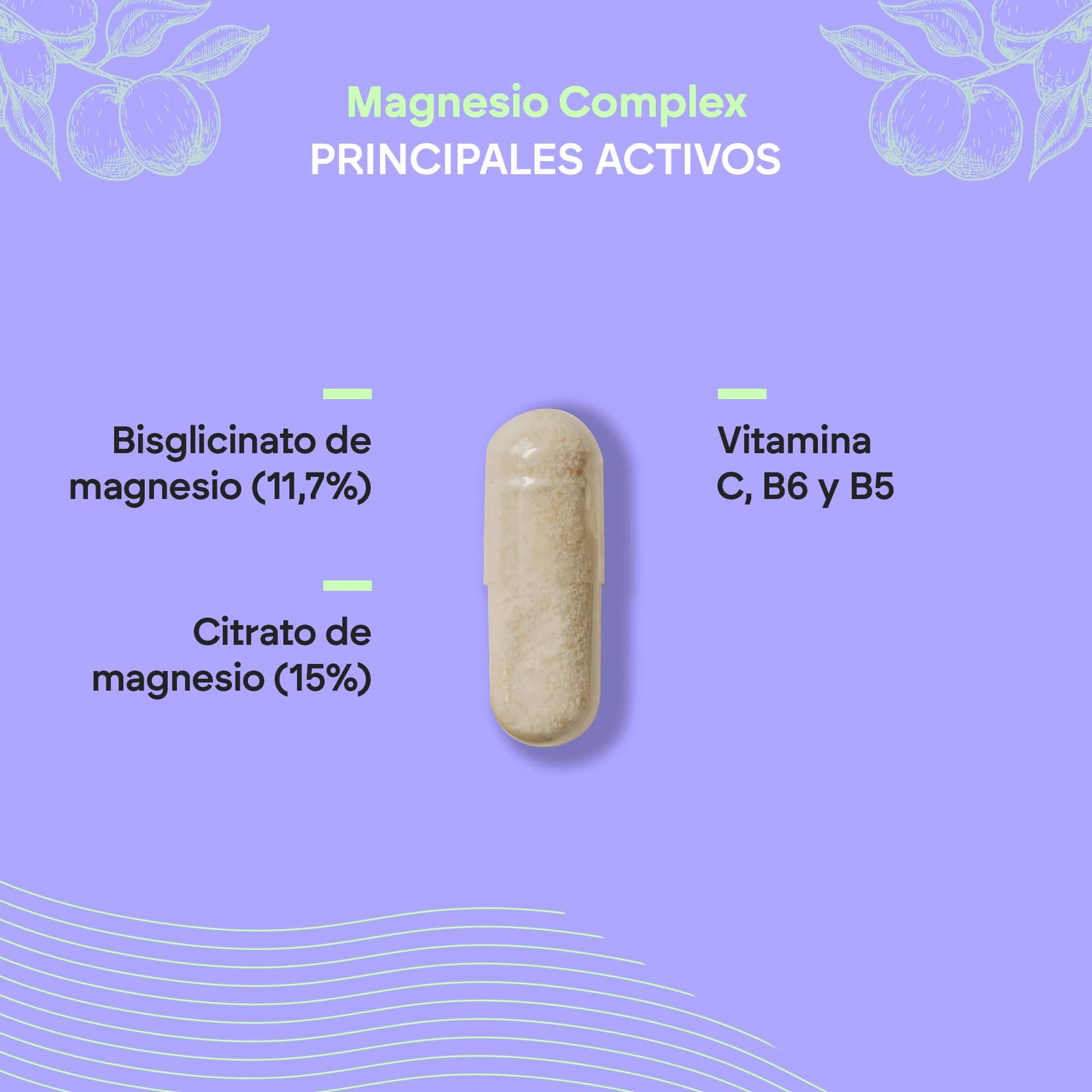 NUTRALIE Citrato de Magnesio 1545mg + Magnesio Bisglicinato 600mg – Bild 3