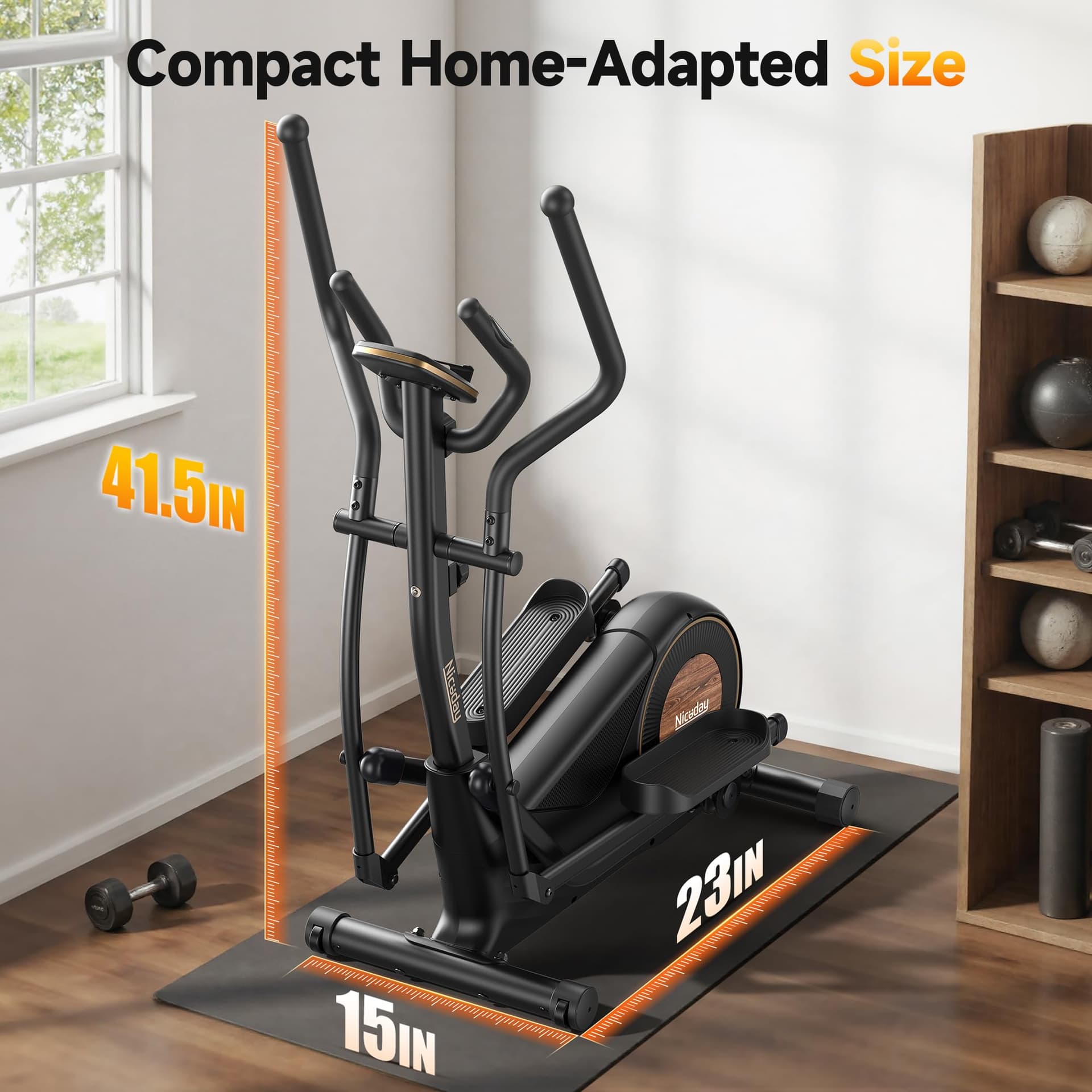 Niceday Elliptical Exercise Machine – Bild 3