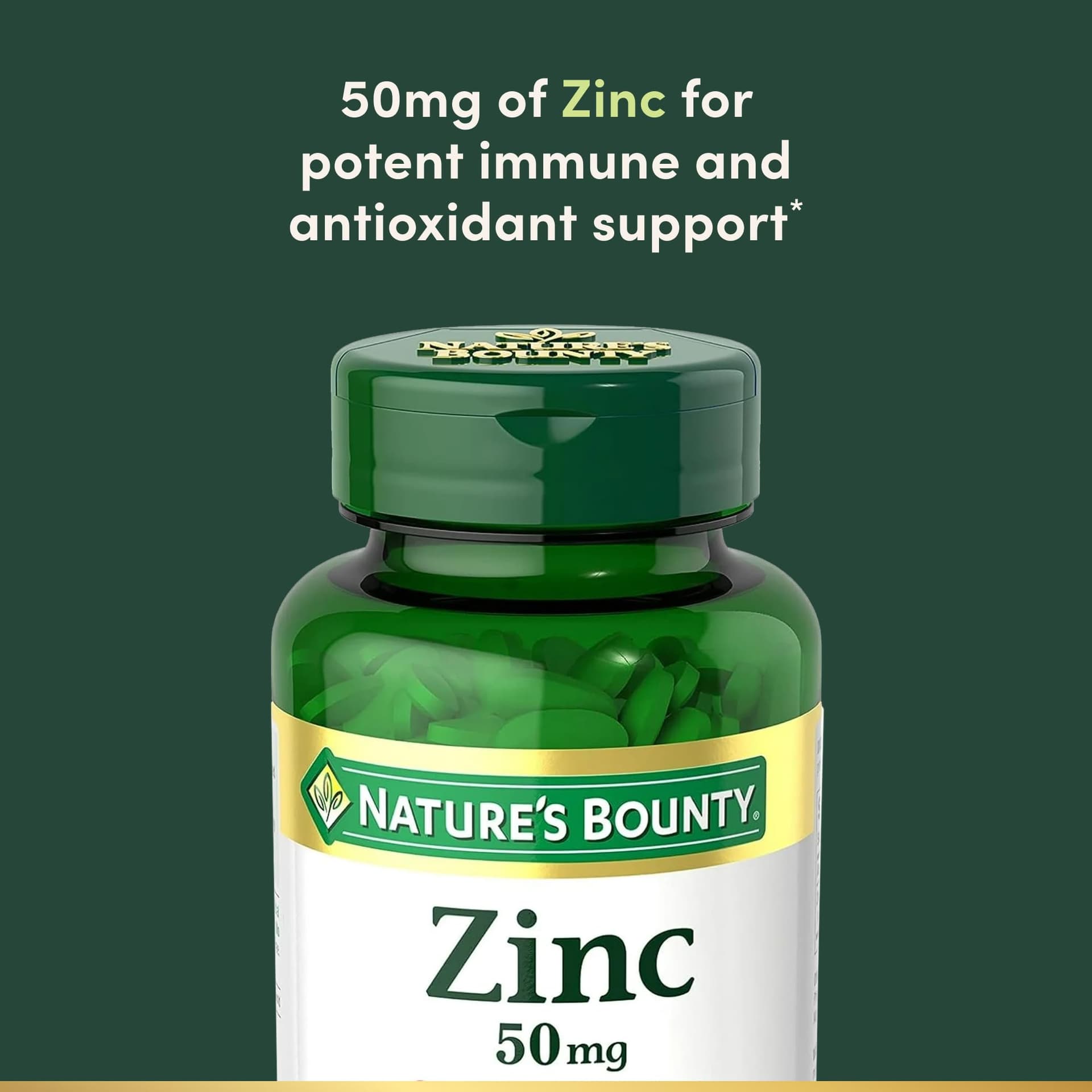 Nature's Bounty Nature’s Bounty Zinc 50mg – Bild 3