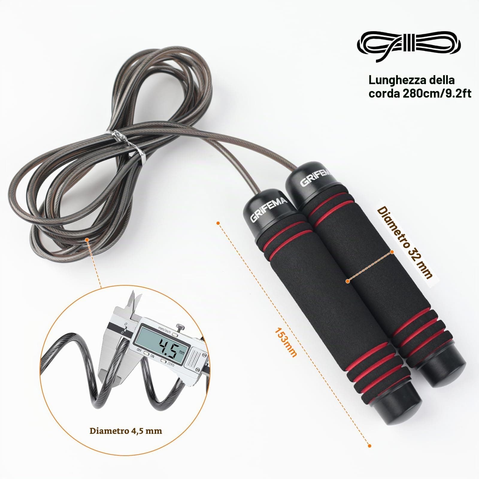 GRIFEMA GA5004 Comba para Saltar – Bild 2