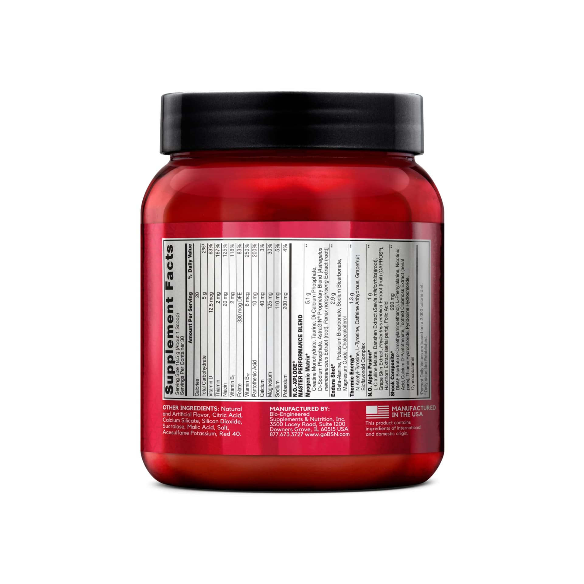 BSN N.O.-XPLODE Pre Workout Powder – Bild 7