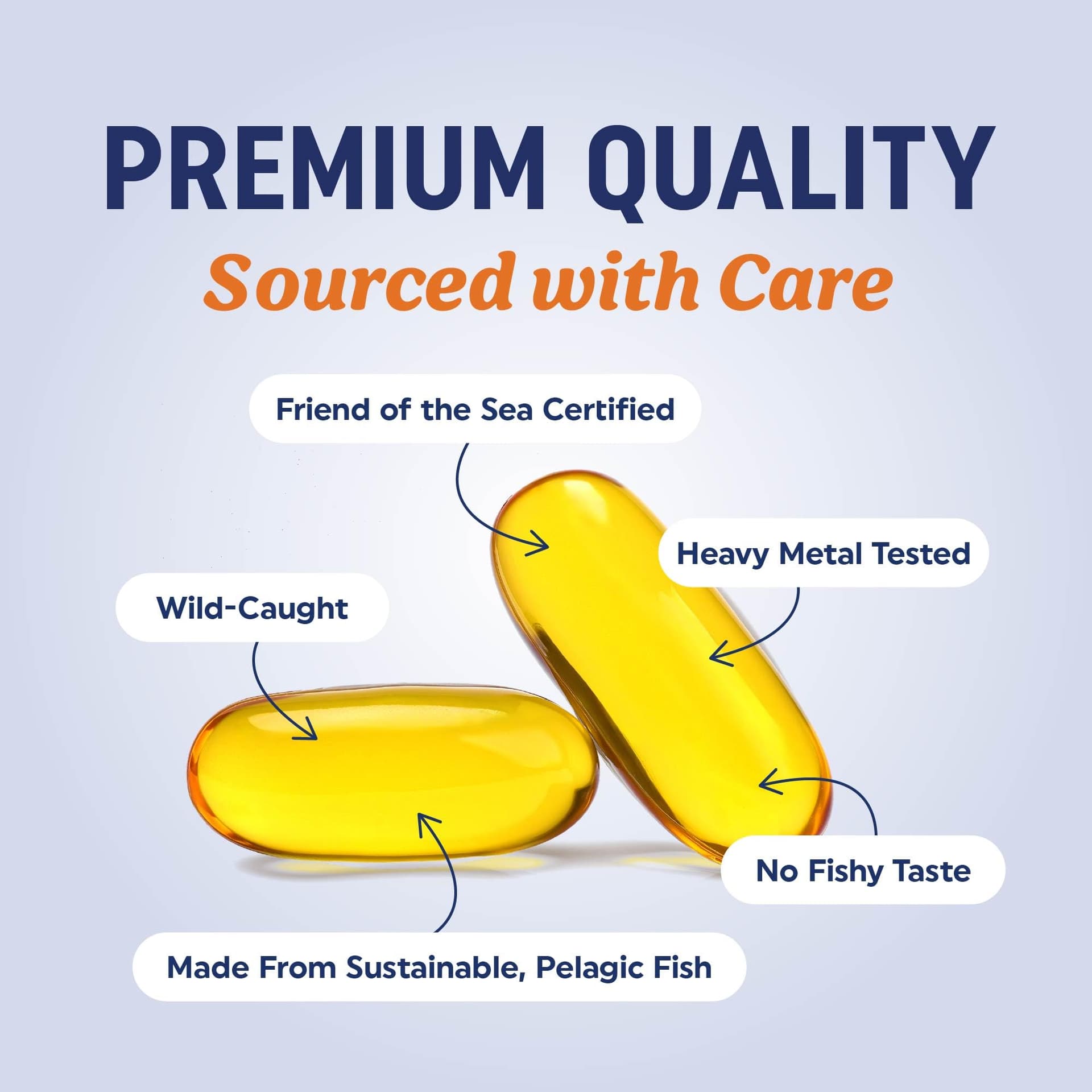 MAV NUTRITION Triple Strength Omega 3 Fish Oil 1200 mg – Bild 3