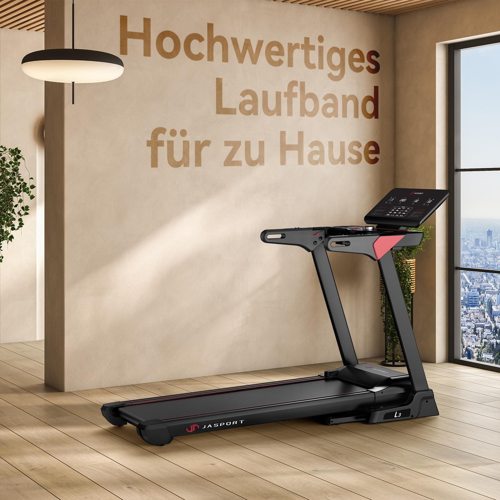 JASPORT Treadmill L3 Laufband für Zuhause klappbar – Bild 2