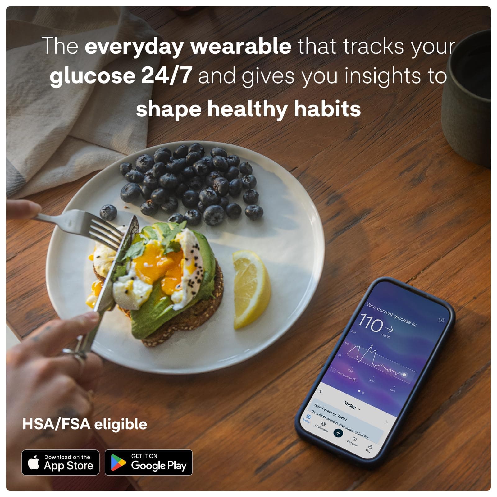 Lingo Continuous Glucose Monitor (CGM). Made by Abbott. – Bild 2