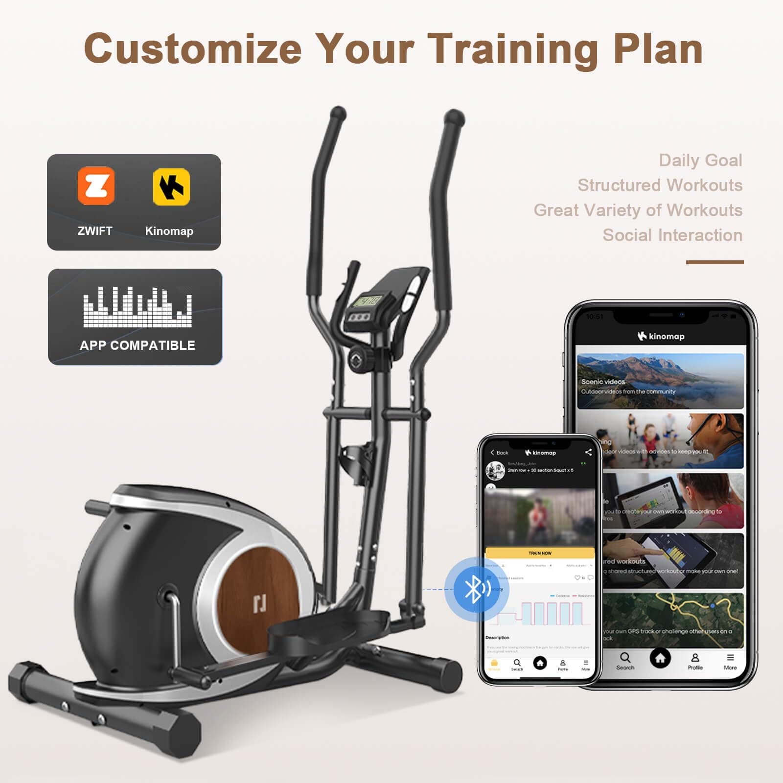 Cowmew Crosstrainer für Zuhause – Bild 3
