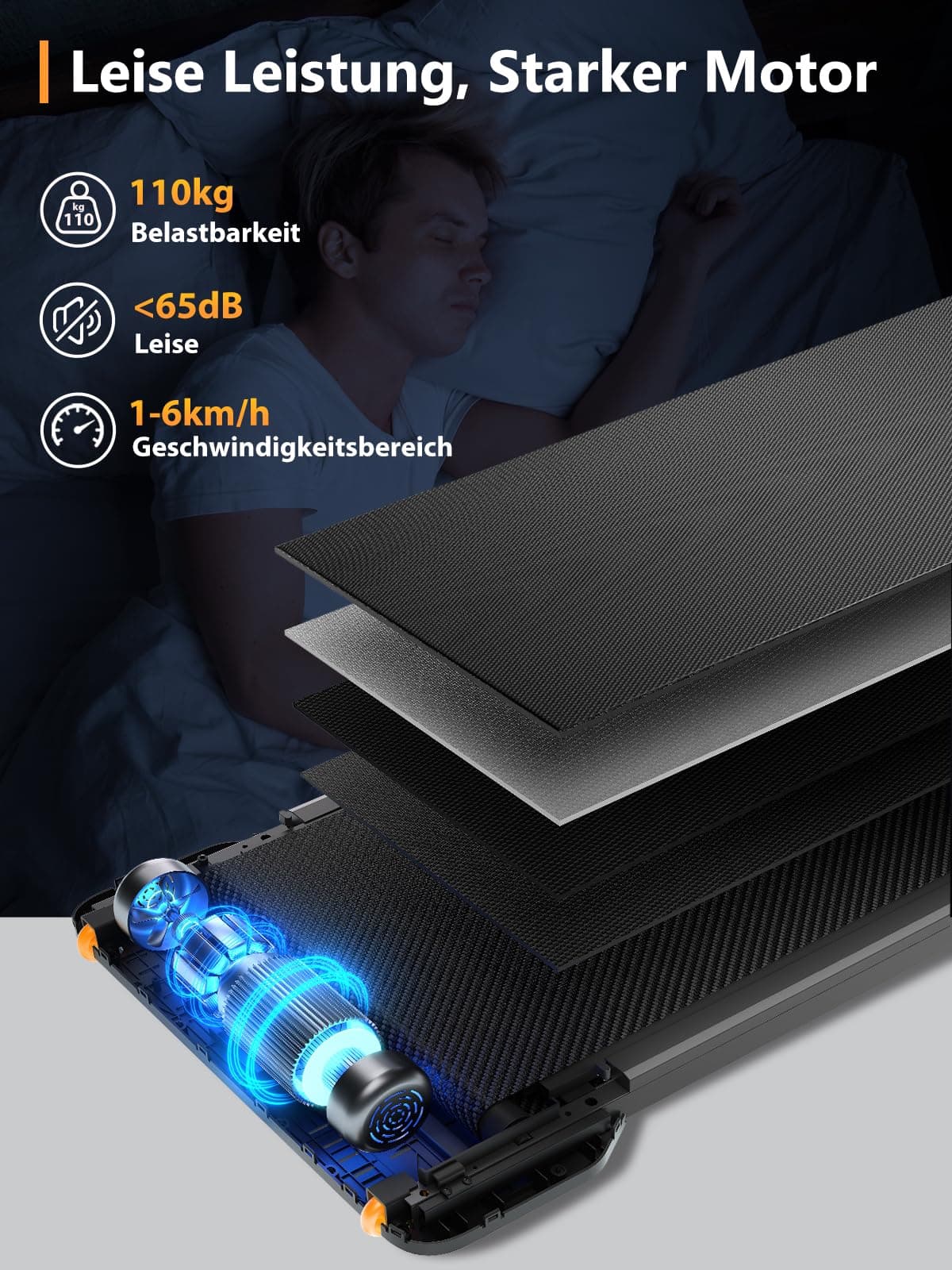 WALKINGPAD Z1 Laufband Klappbar – Bild 4