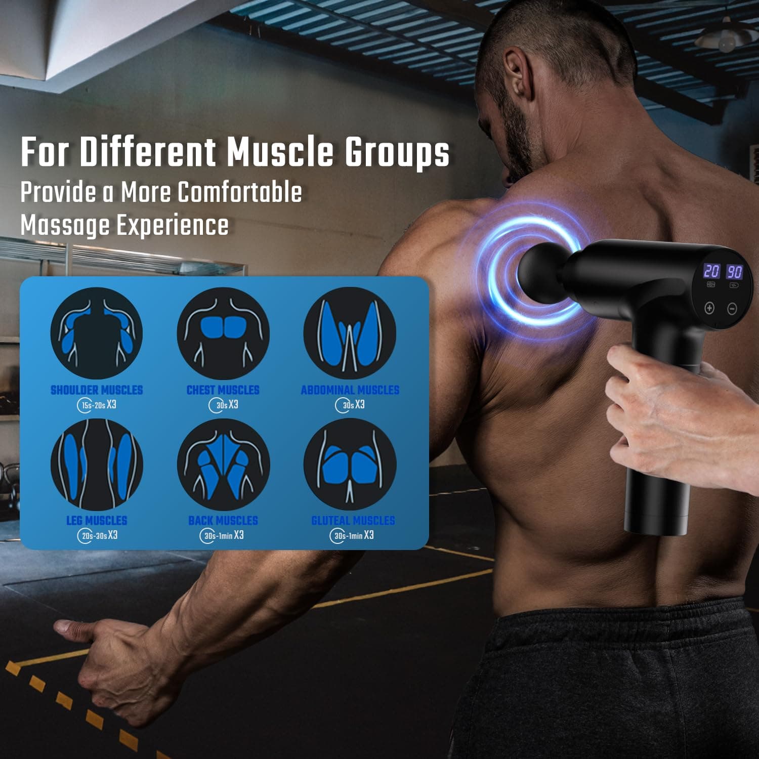 cotsoco Massage Gun Deep Tissue – Bild 7