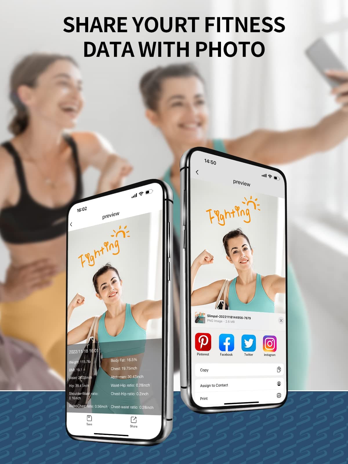 Slimpal Smart Körpermaßband – Bild 7
