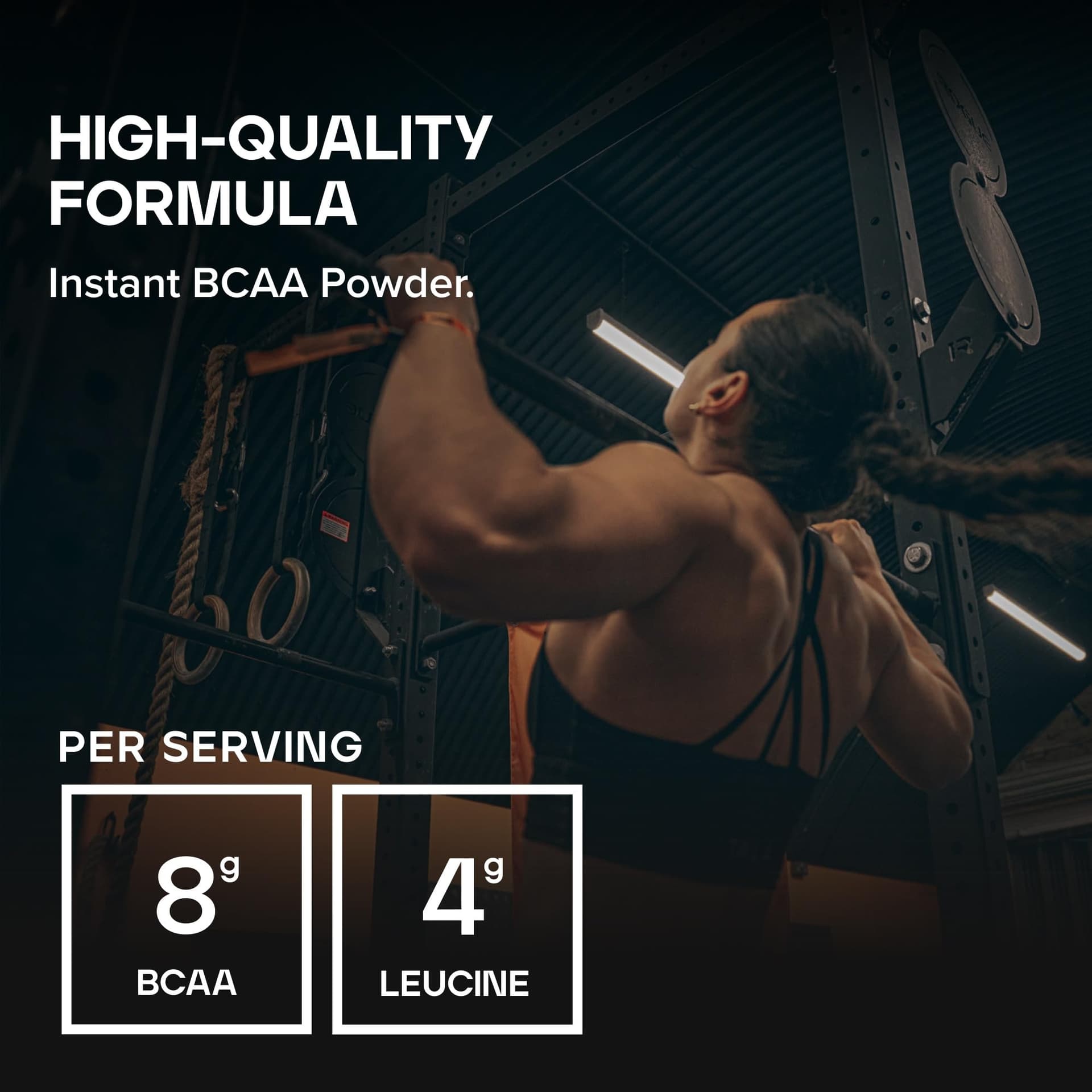 Bulk Pure Instant Branched Chain Amino Acids (BCAA) Powder, Mixed Berry, 500 g – Bild 3