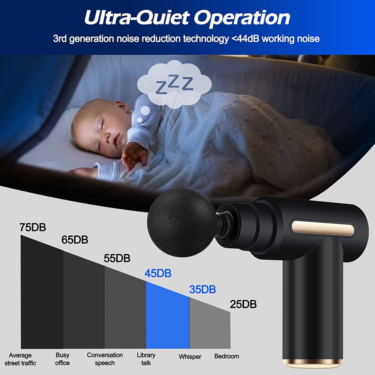 Uplayteck Massagepistole Mini – Bild 7
