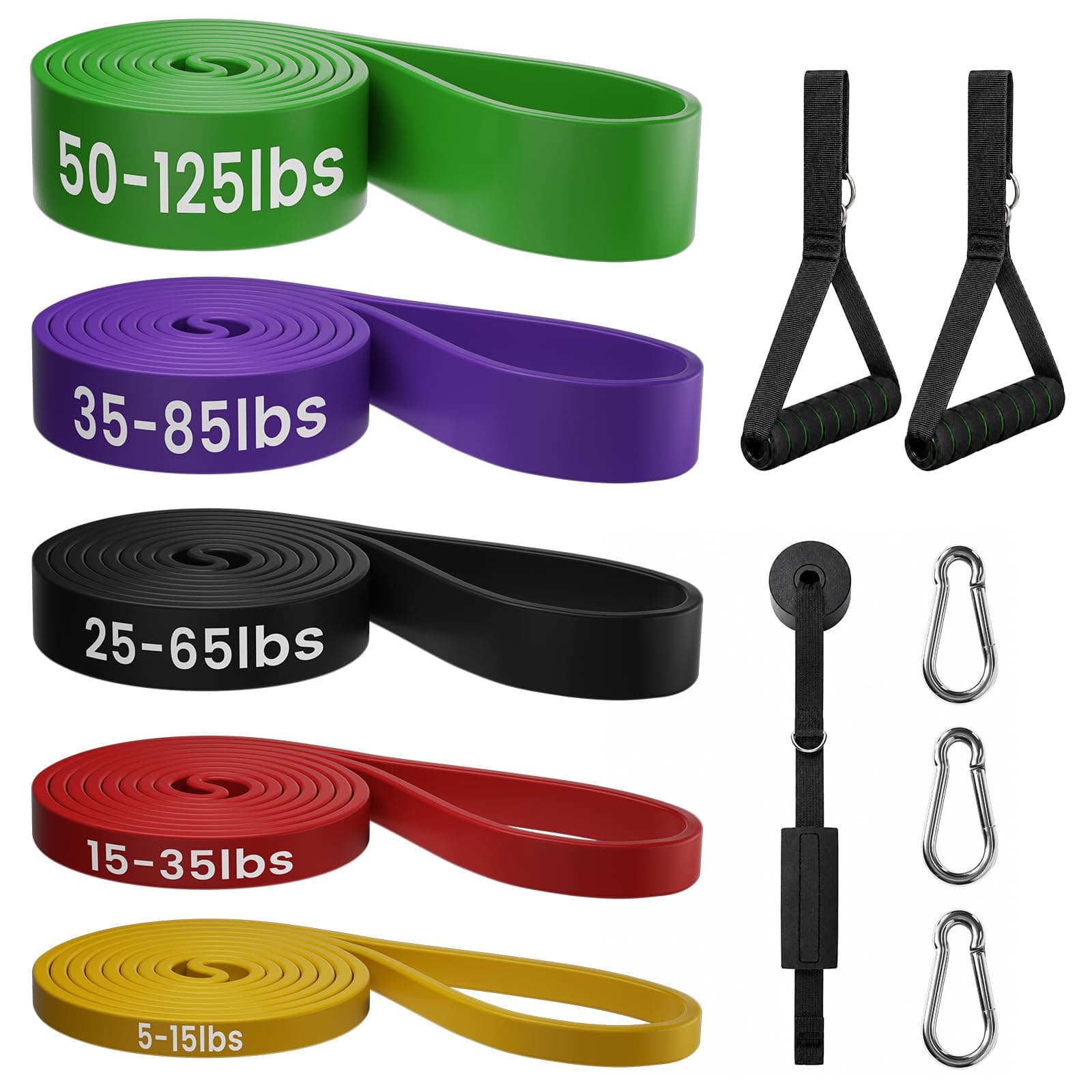 Sanakma Resistance Bands for Working Out，Pull Up Assistance Bands