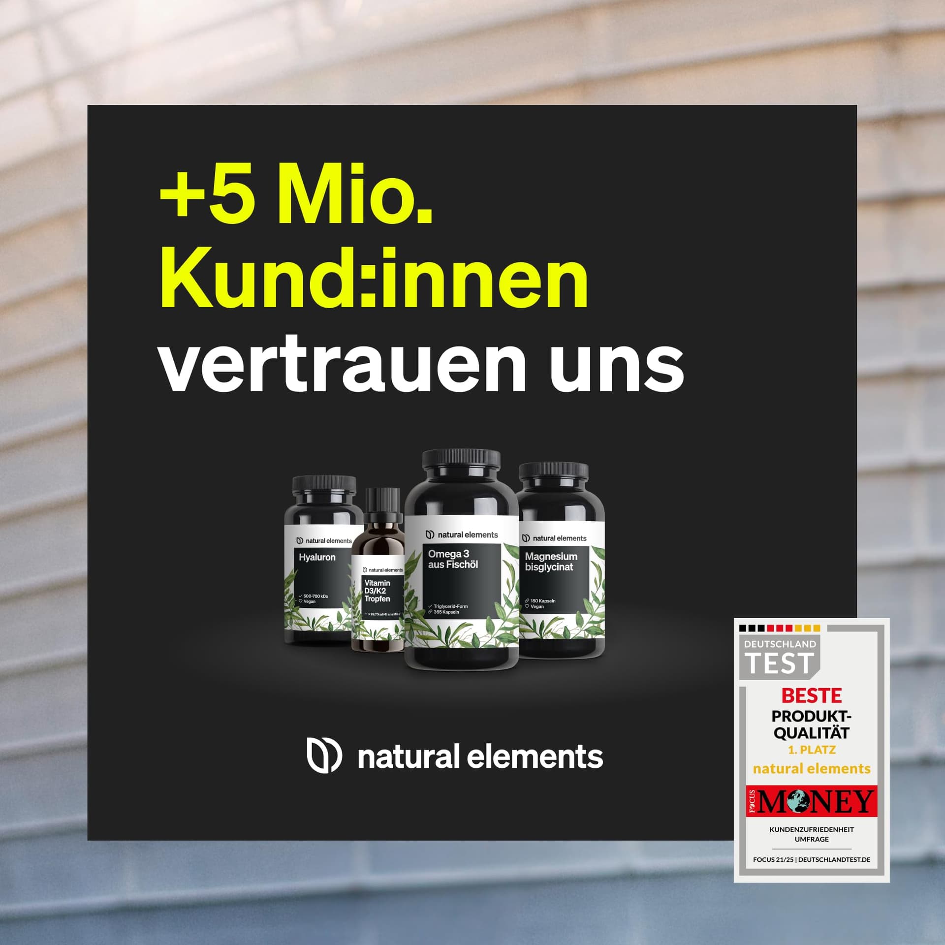 Natural Elements Zink 15mg – 365 Tabletten – Bild 4