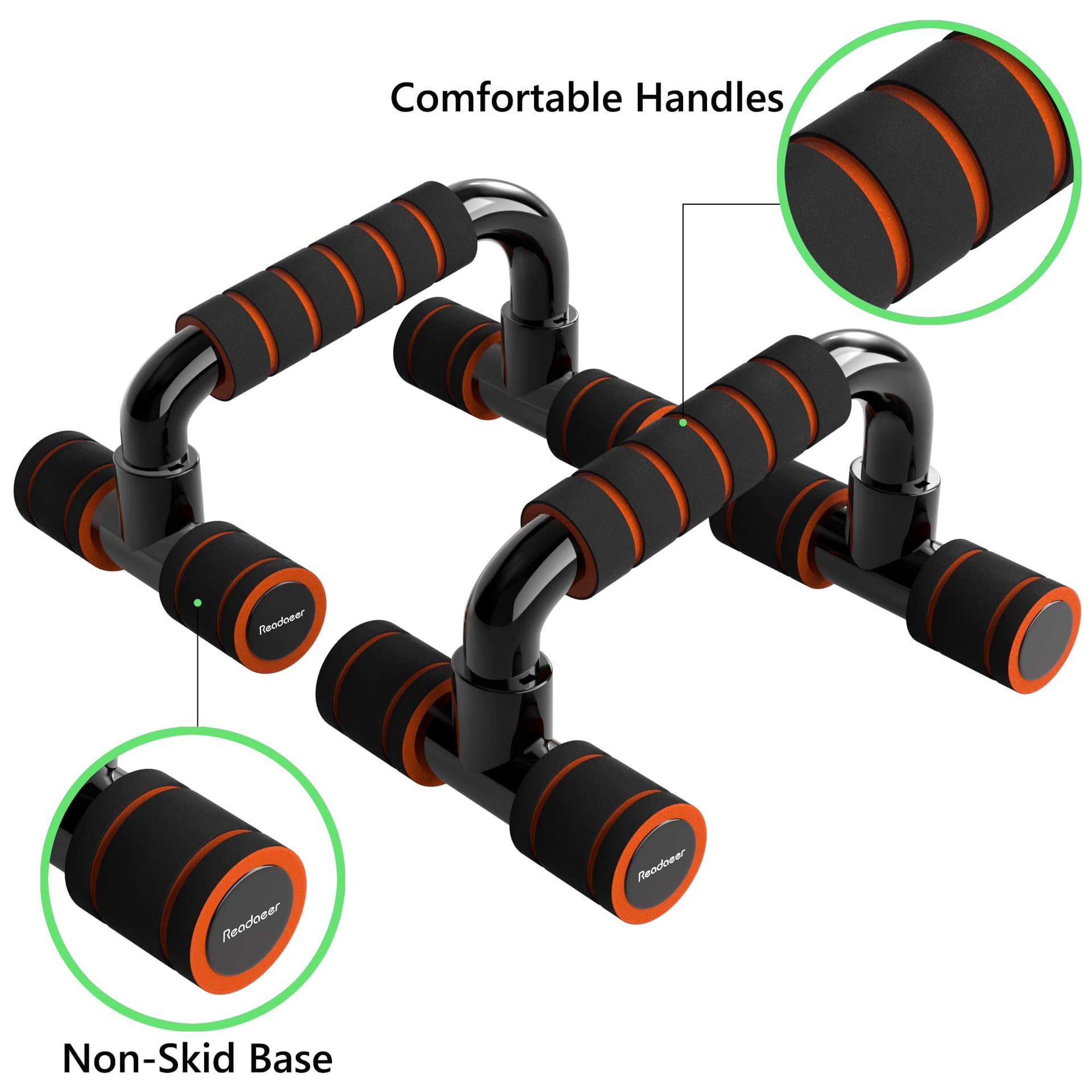 READAEER maniglie per flessioni Push up Bars – Bild 3