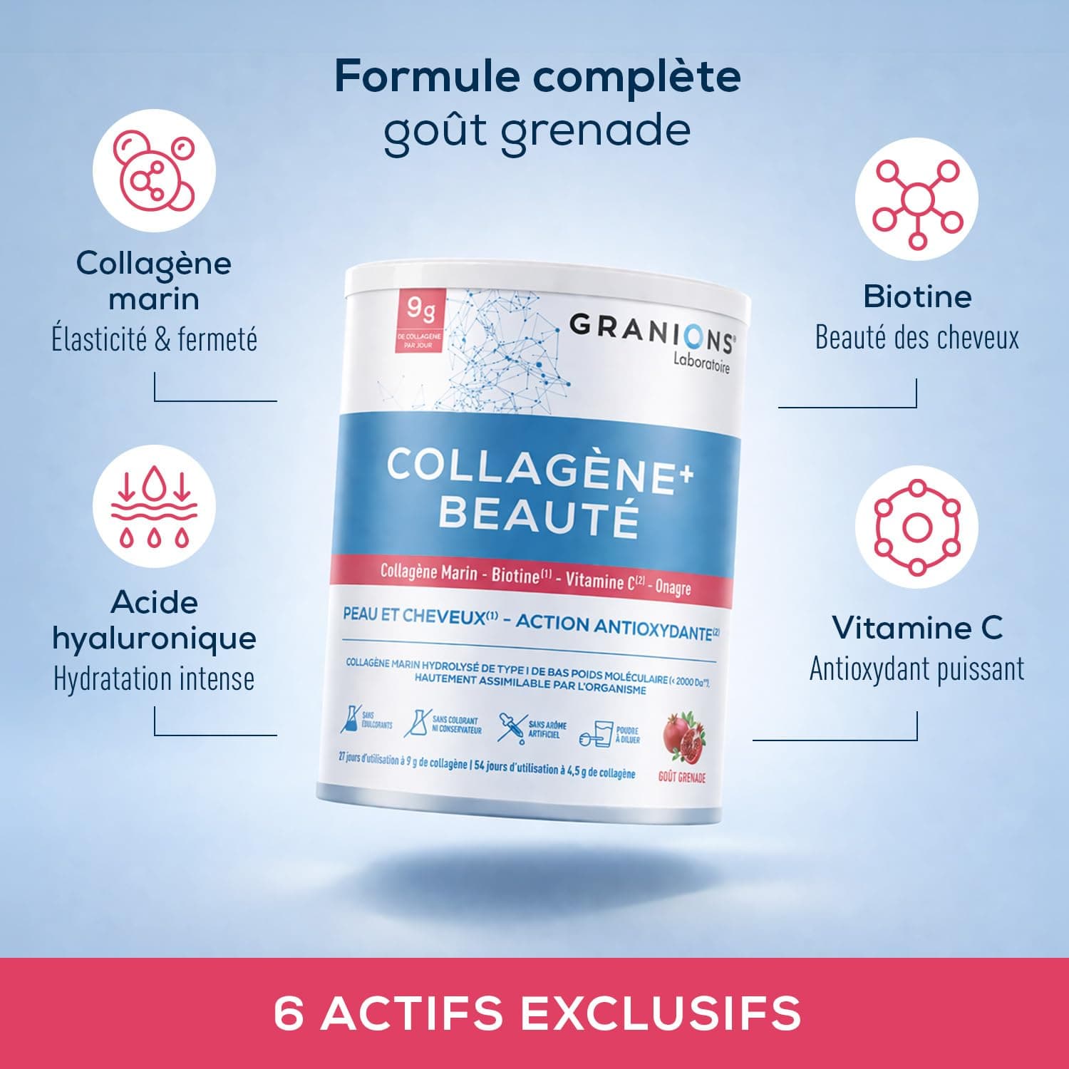 Granions COLLAGENE +BEAUTE -GRANIONS Collagène N°1 en Pharmacies – Bild 3