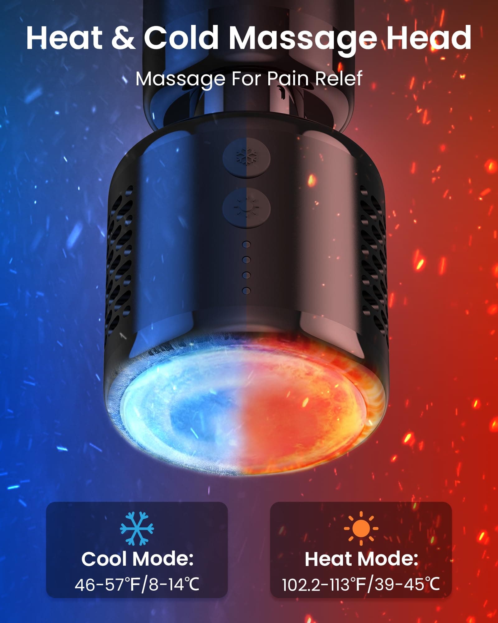 NAPRE Massagepistole mit Wärme und Kälte,NAPRE Massage Gun – Bild 3